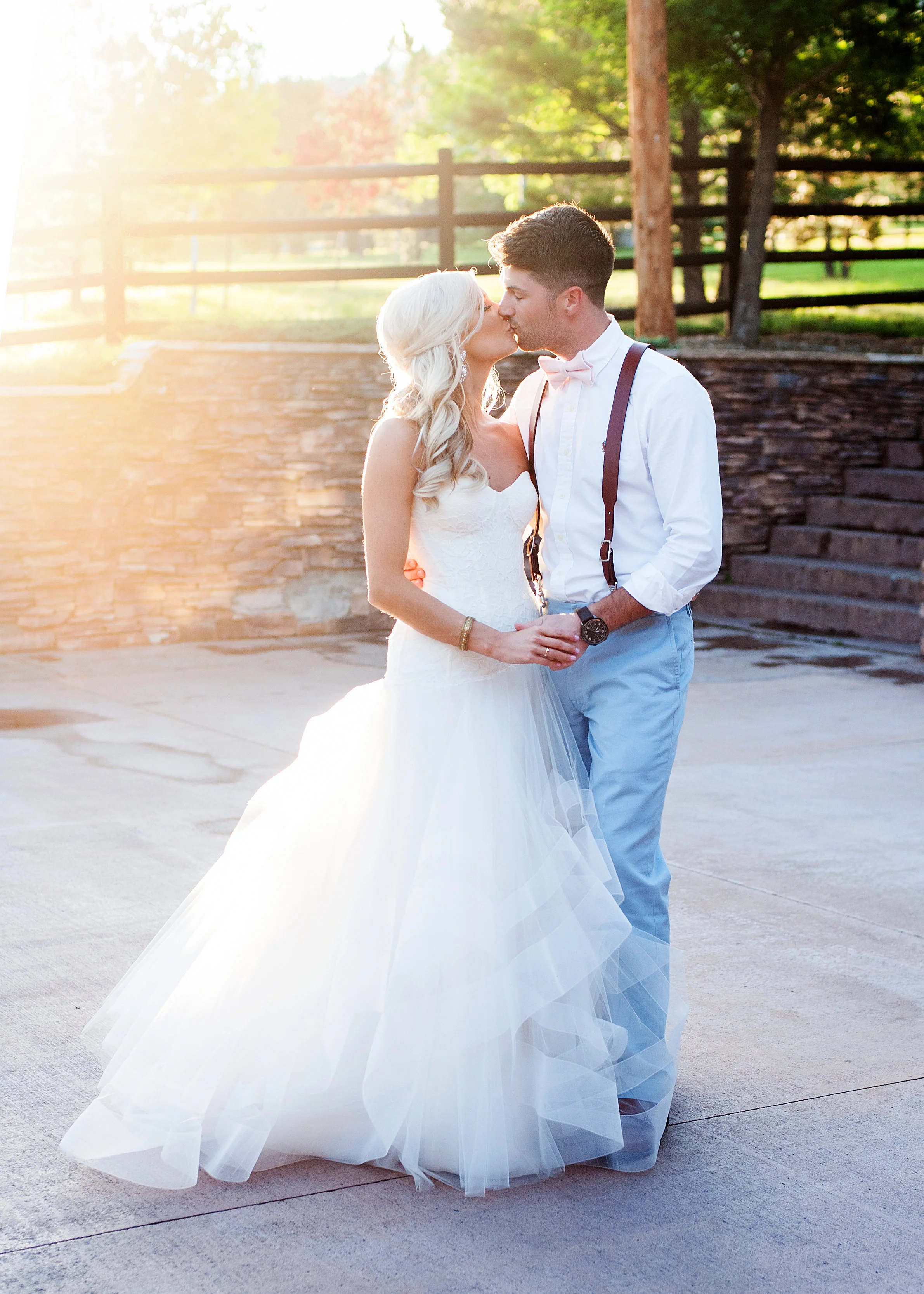 LWD Bride: Kenyon + Mike’s Elegant Ranch Wedding