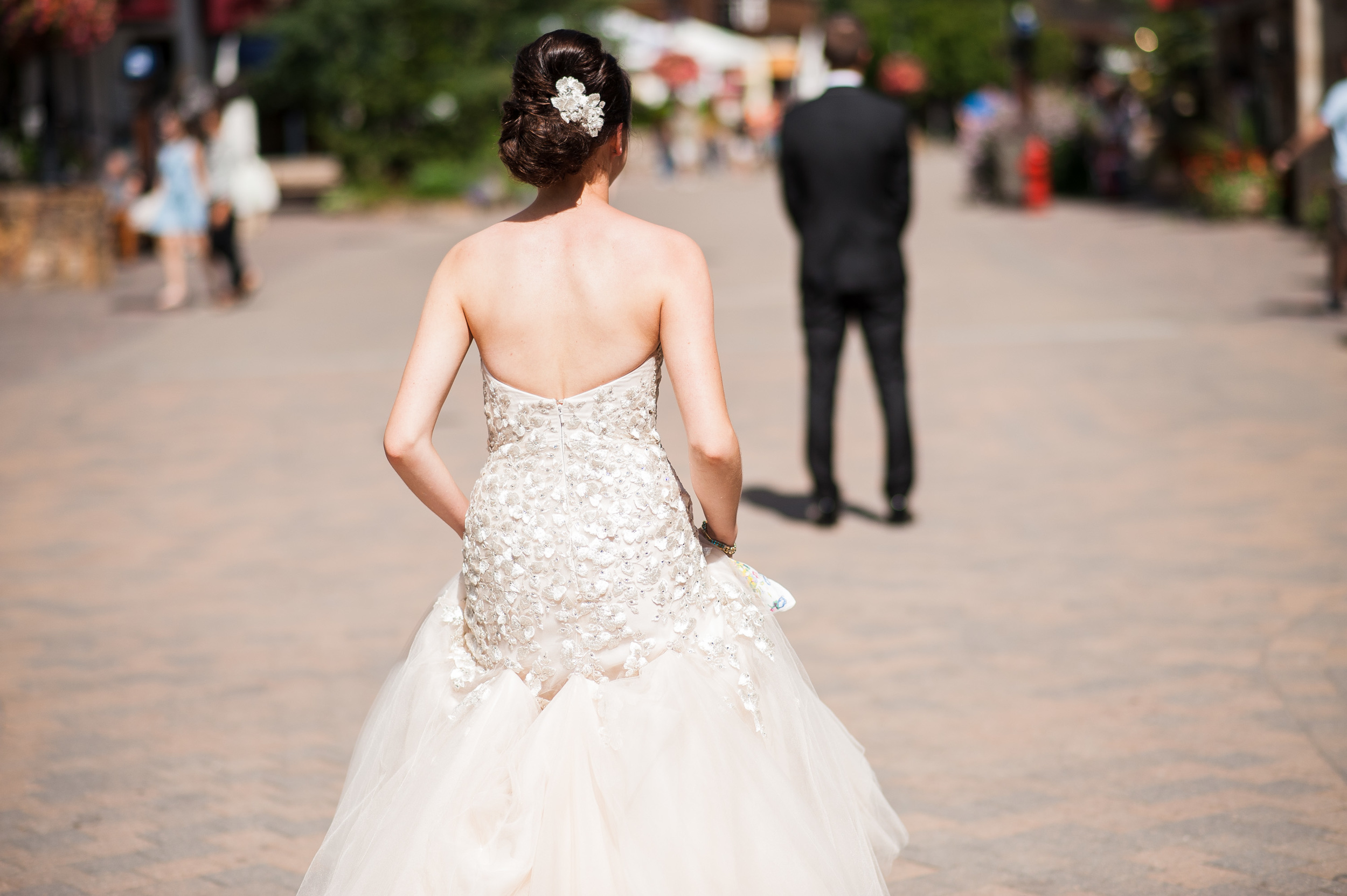  Jessica + Derek's wedding at the Four Seasons Vail | Gown by Liancarlo from Little White Dress Bridal Shop in Denver | Doug Treiber Photography 