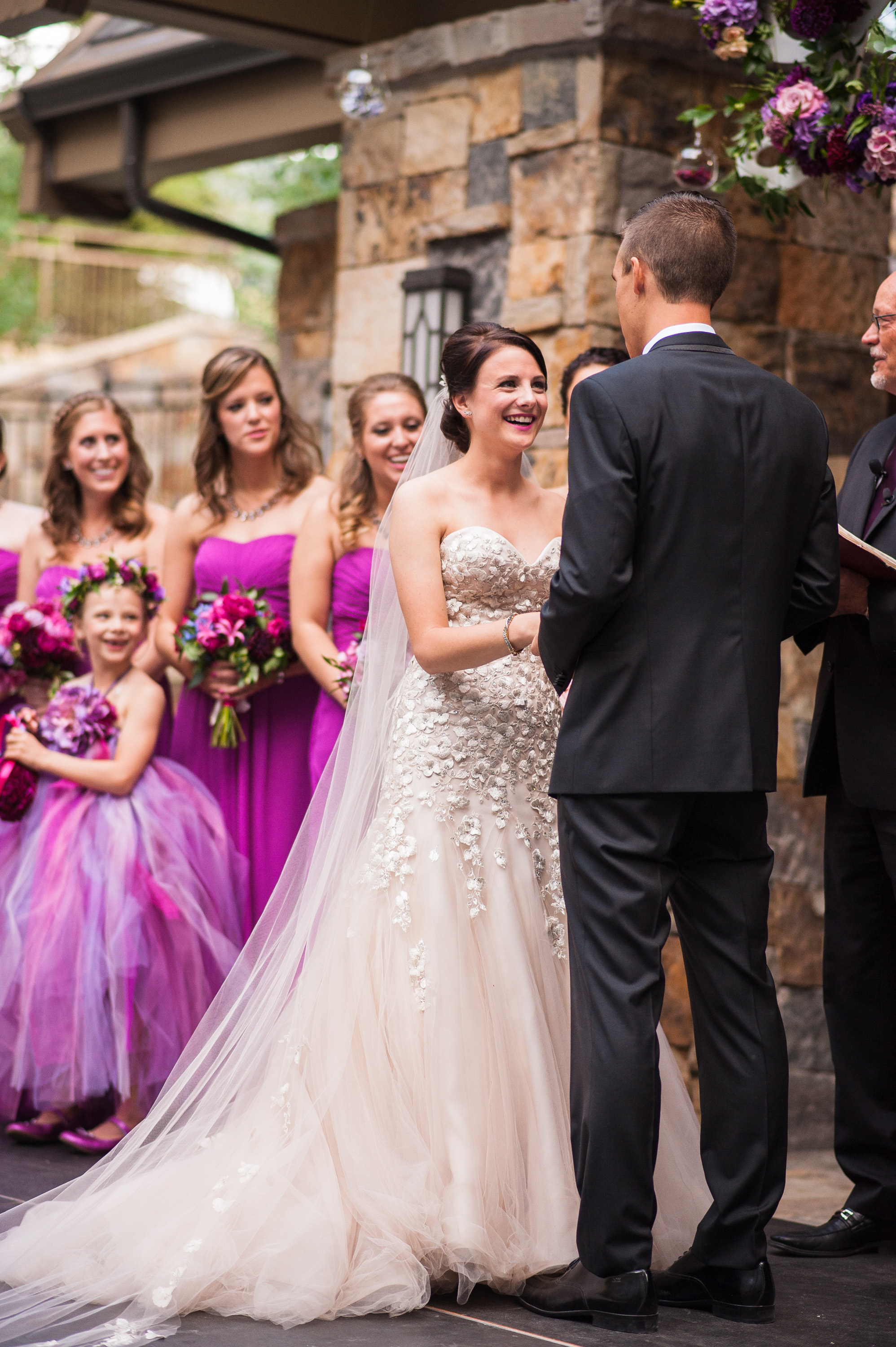 Jessica + Derek's wedding at the Four Seasons Vail | Gown by Liancarlo from Little White Dress Bridal Shop in Denver | Doug Treiber Photography