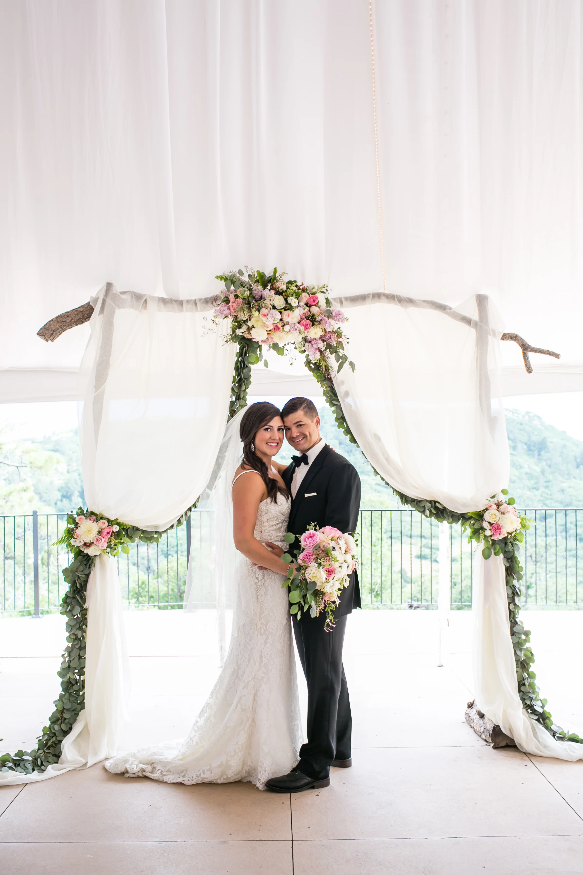Devon + Karim's Cherokee Castle Wedding