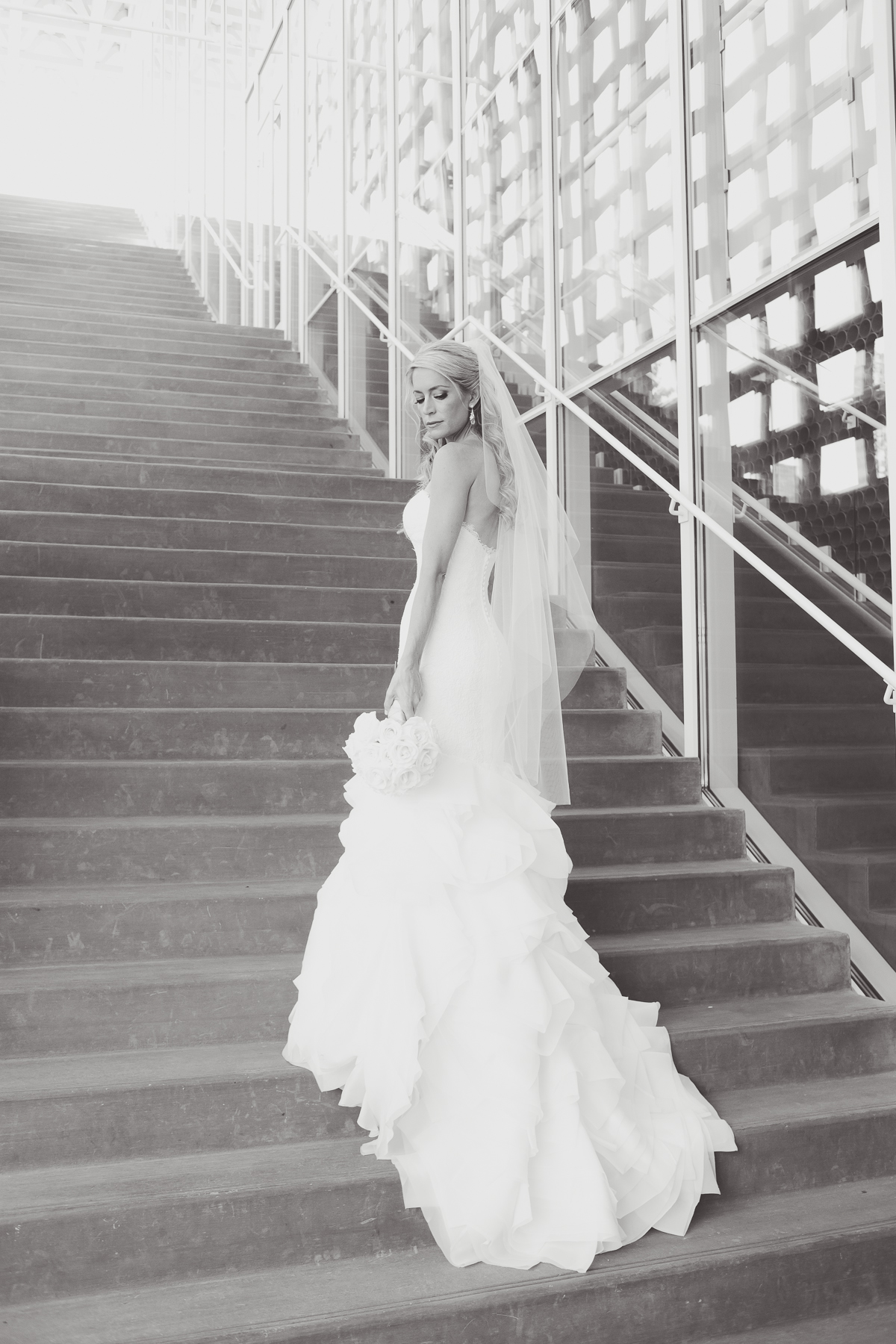 Aspen Art Museum Wedding | Wedding Dress from Little White Dress in Denver | Amy Bluestar Photography