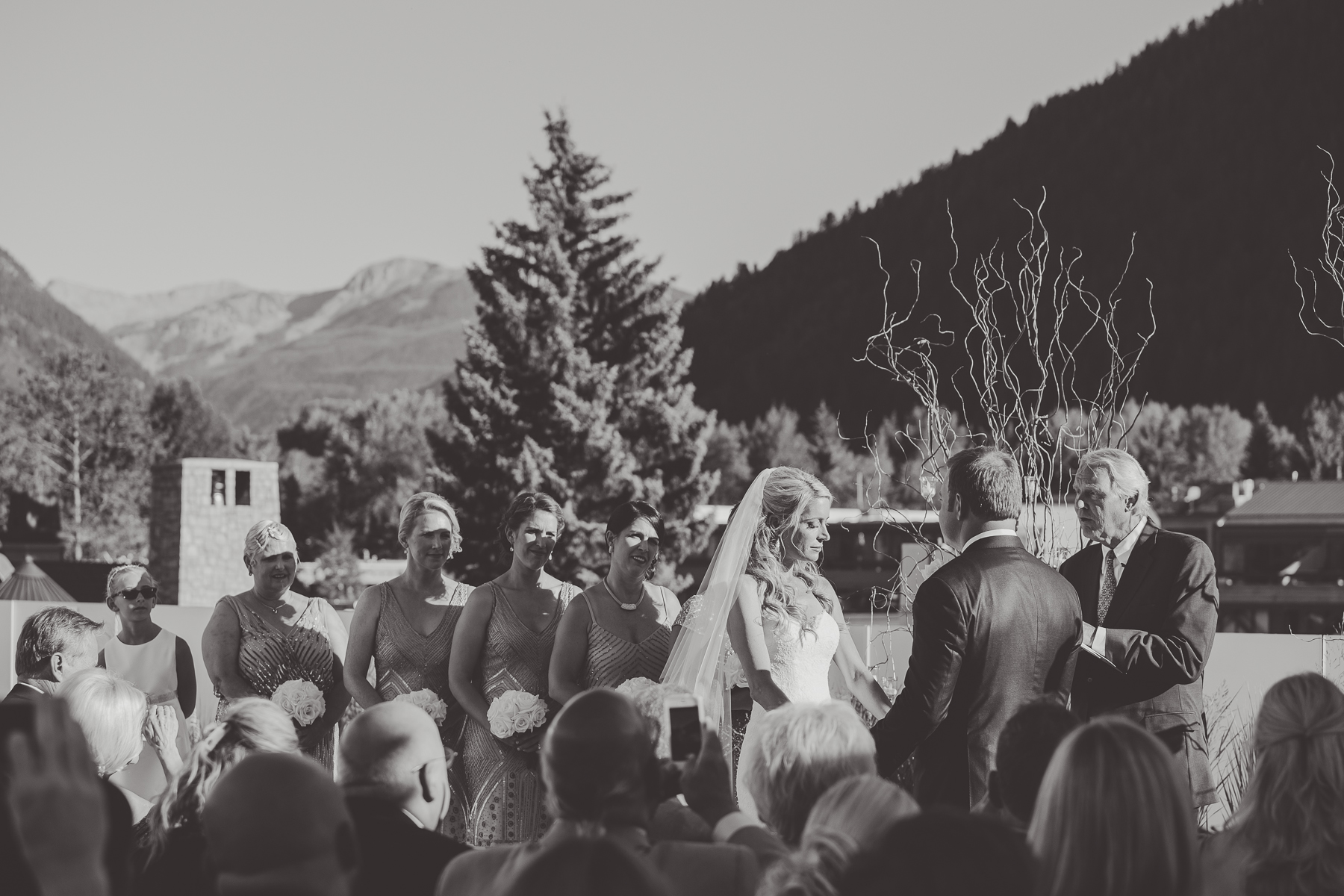 Aspen Art Museum Wedding | Wedding Dress from Little White Dress in Denver | Amy Bluestar Photography