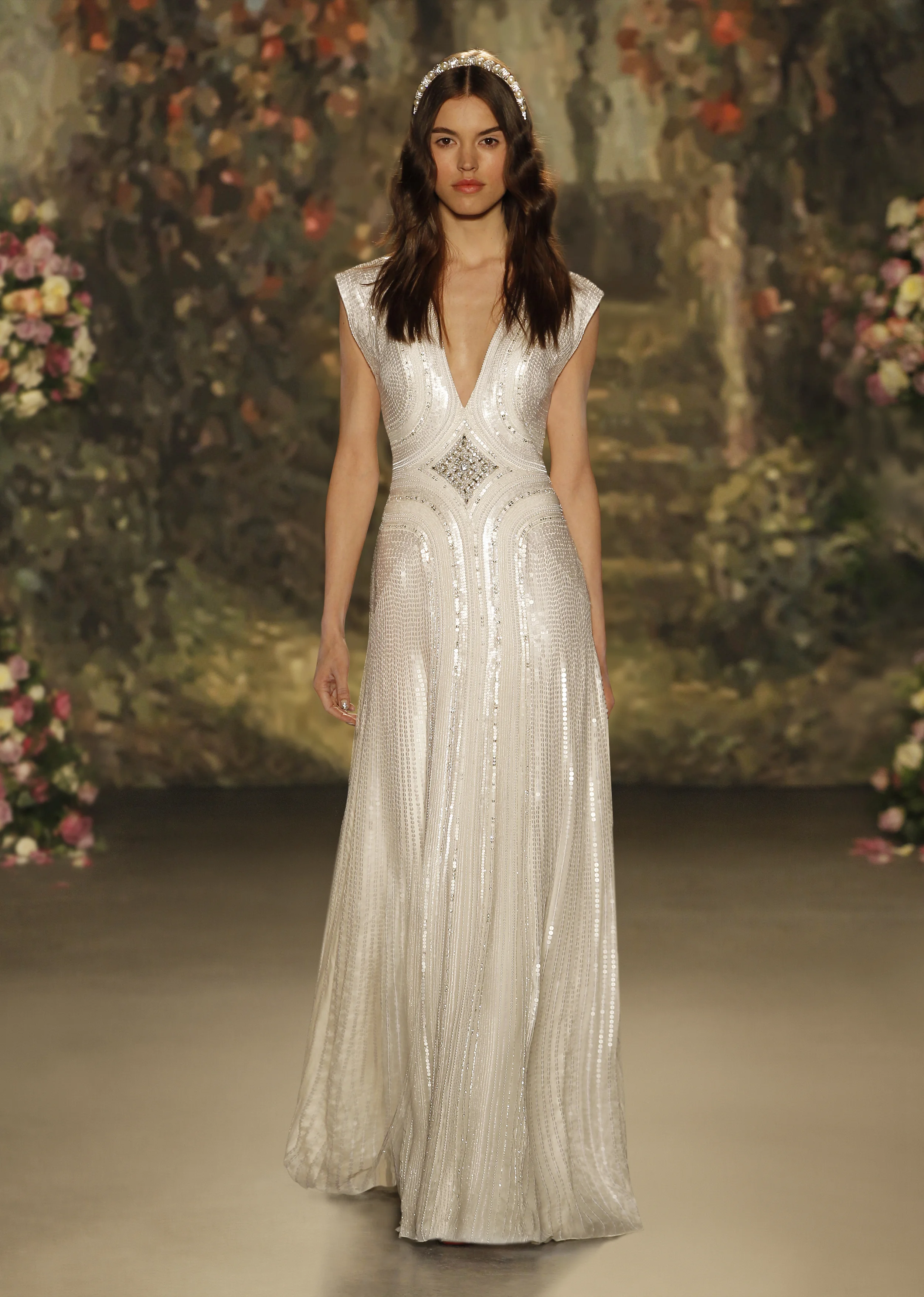 Jenny Packham wedding gown at Little White Dress Bridal Shop in Denver, Colorado