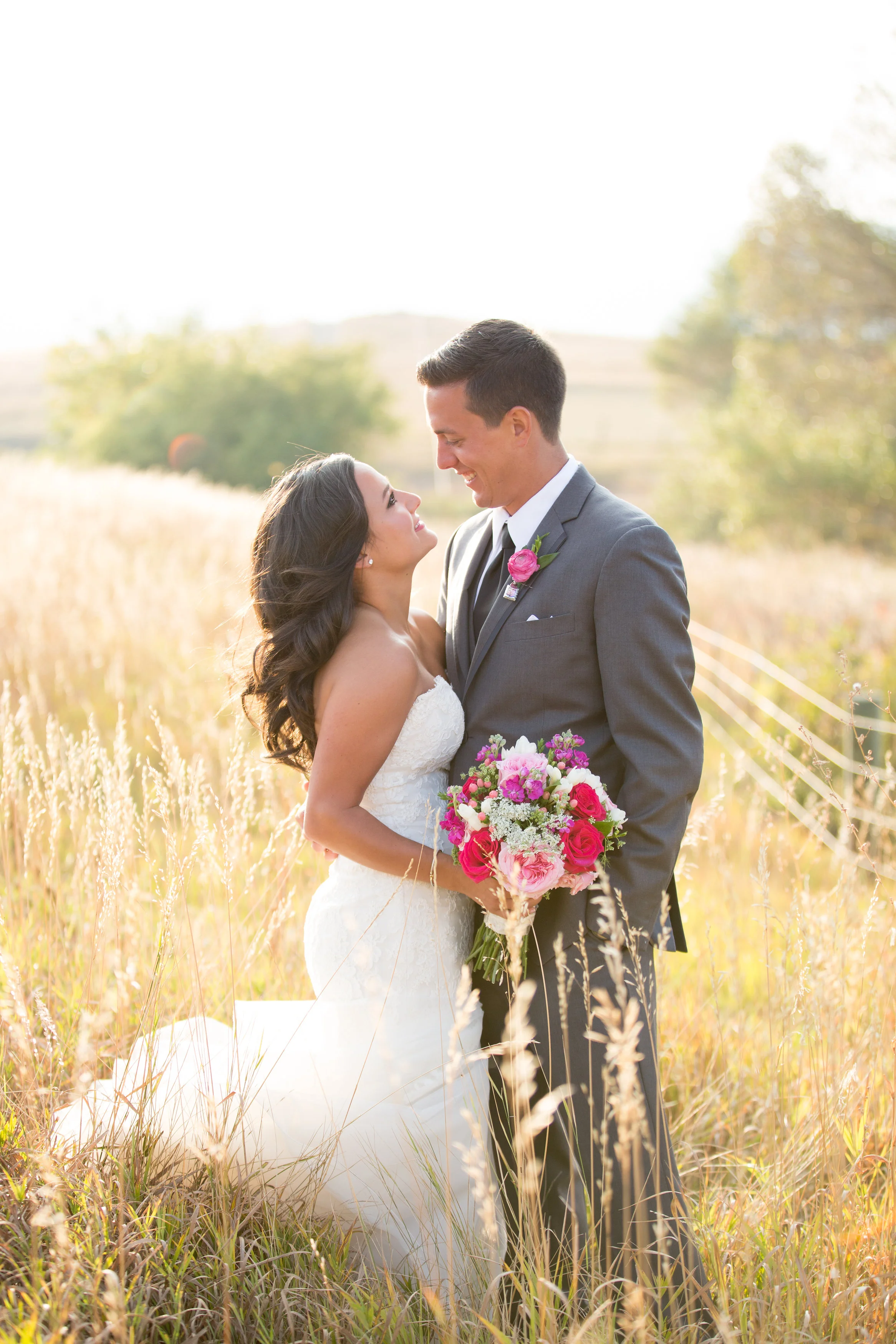 Wiens Ranch Wedding Colorado | Liancarlo 6803 Wedding Gown from Little White Dress | Jamie Beth Photography