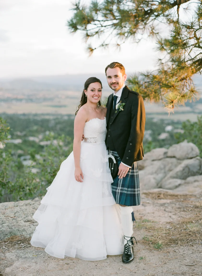 Maria + Craig's Scottish Inspired Wedding