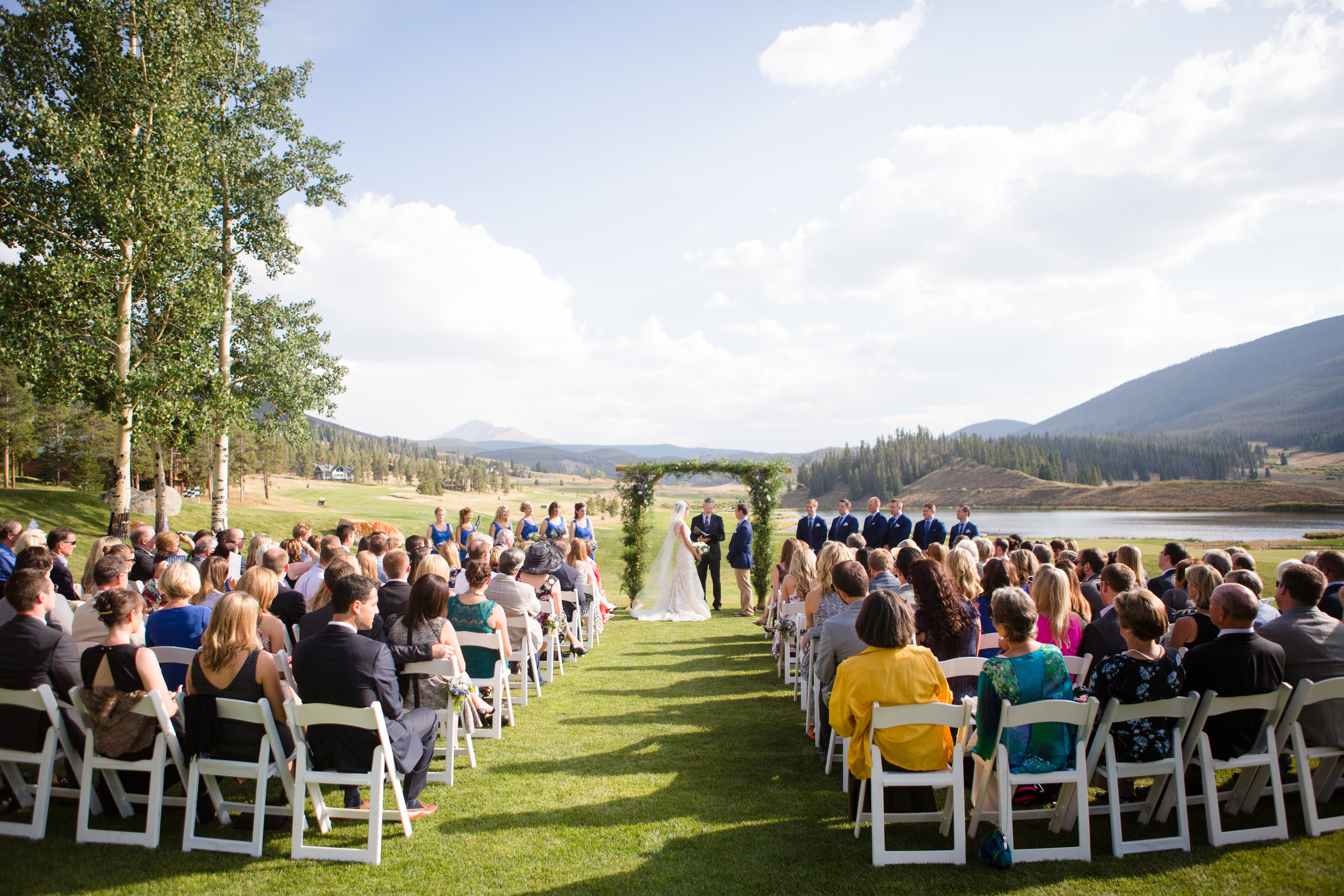 Keystone Ranch Wedding | Liancarlo 6811 available at Little White Dress bridal shop in Denver | Sarah Roshan Photography