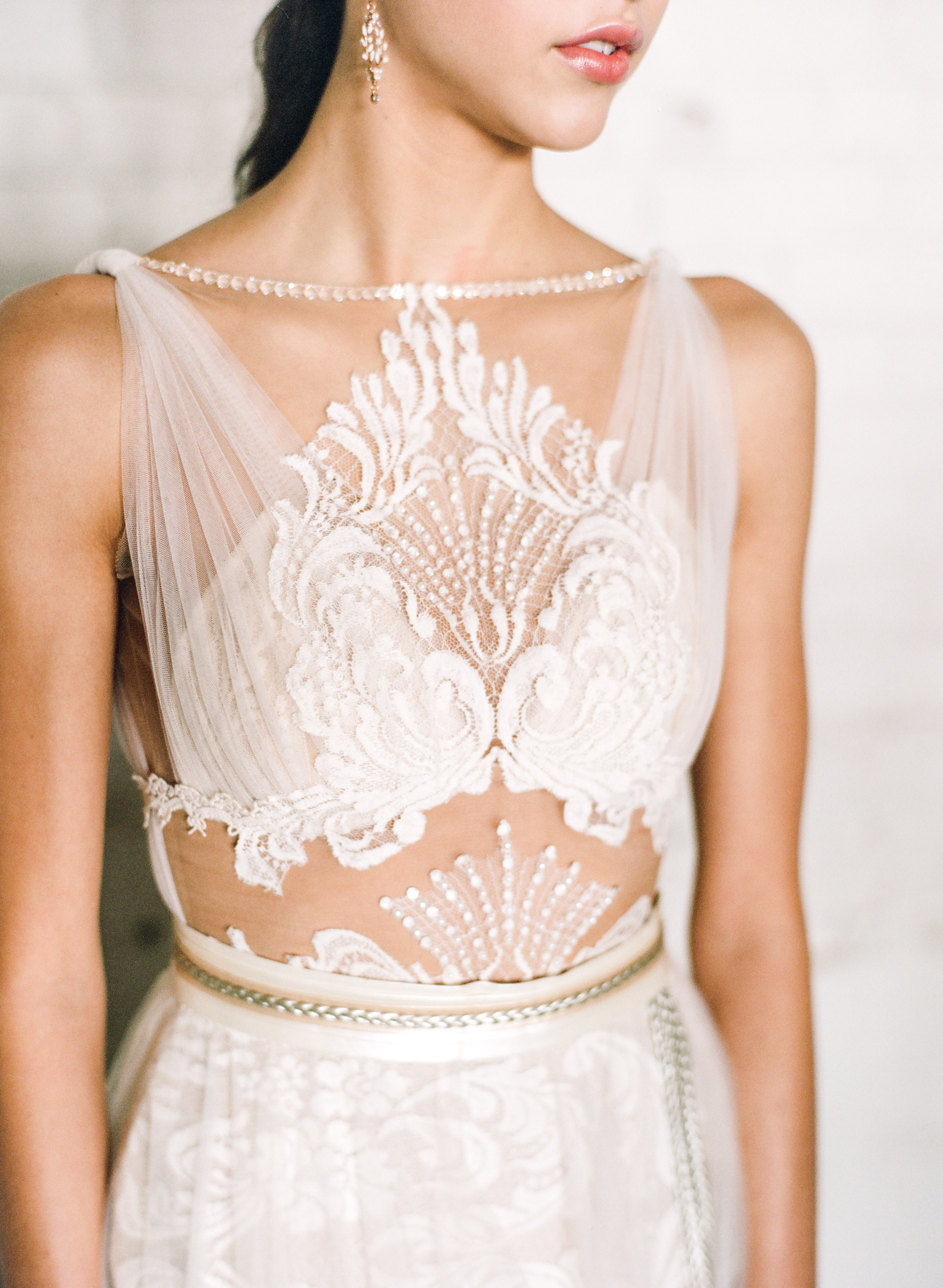 Galia Lahav "Flavia" gown from Little White Dress Bridal Shop | Connie Whitlock Photography | at Moss in Denver