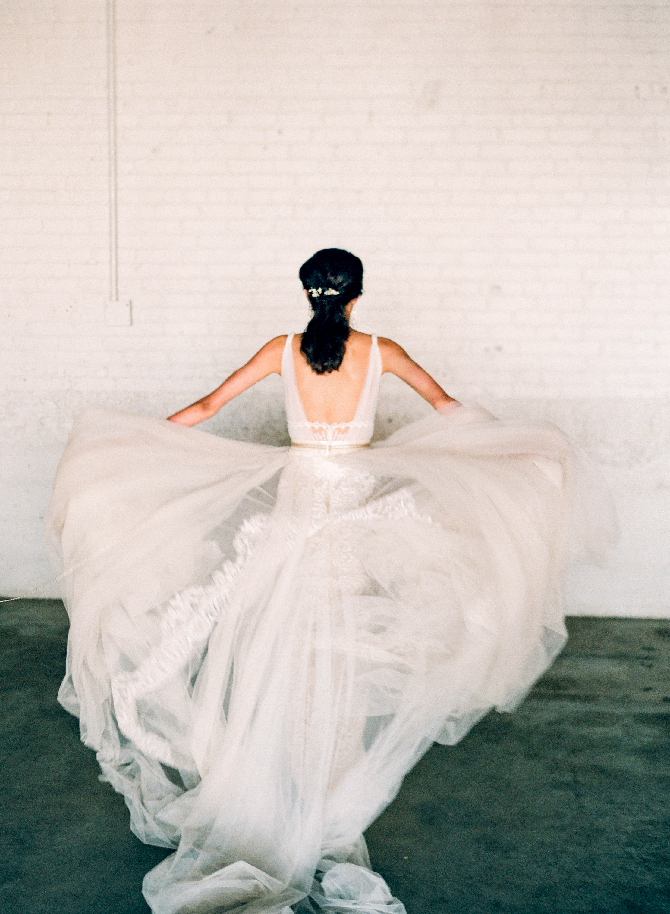 Galia Lahav "Flavia" gown from Little White Dress Bridal Shop | Connie Whitlock Photography | at Moss in Denver