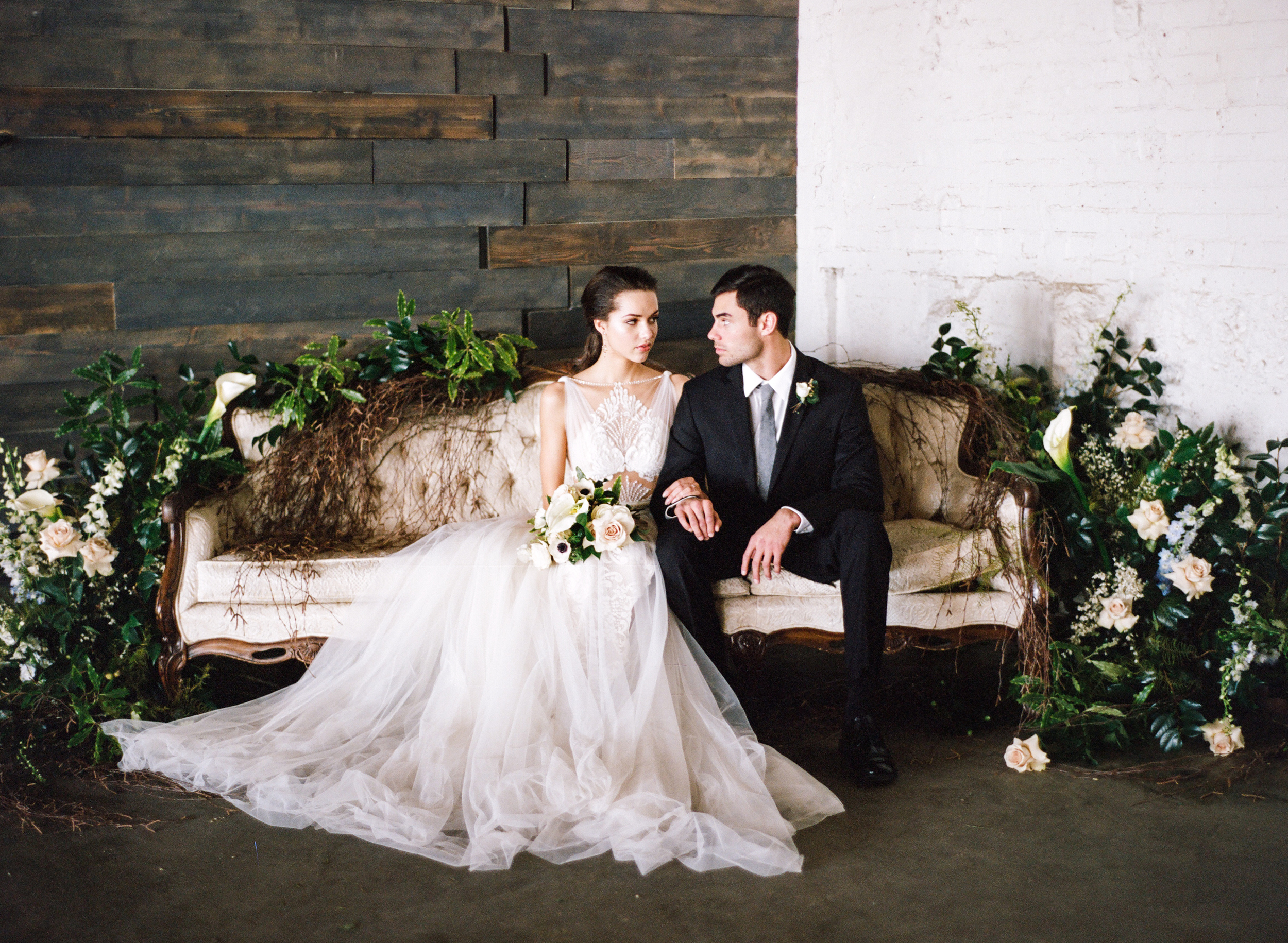 Galia Lahav "Flavia" gown from Little White Dress Bridal Shop | Connie Whitlock Photography | at Moss in Denver