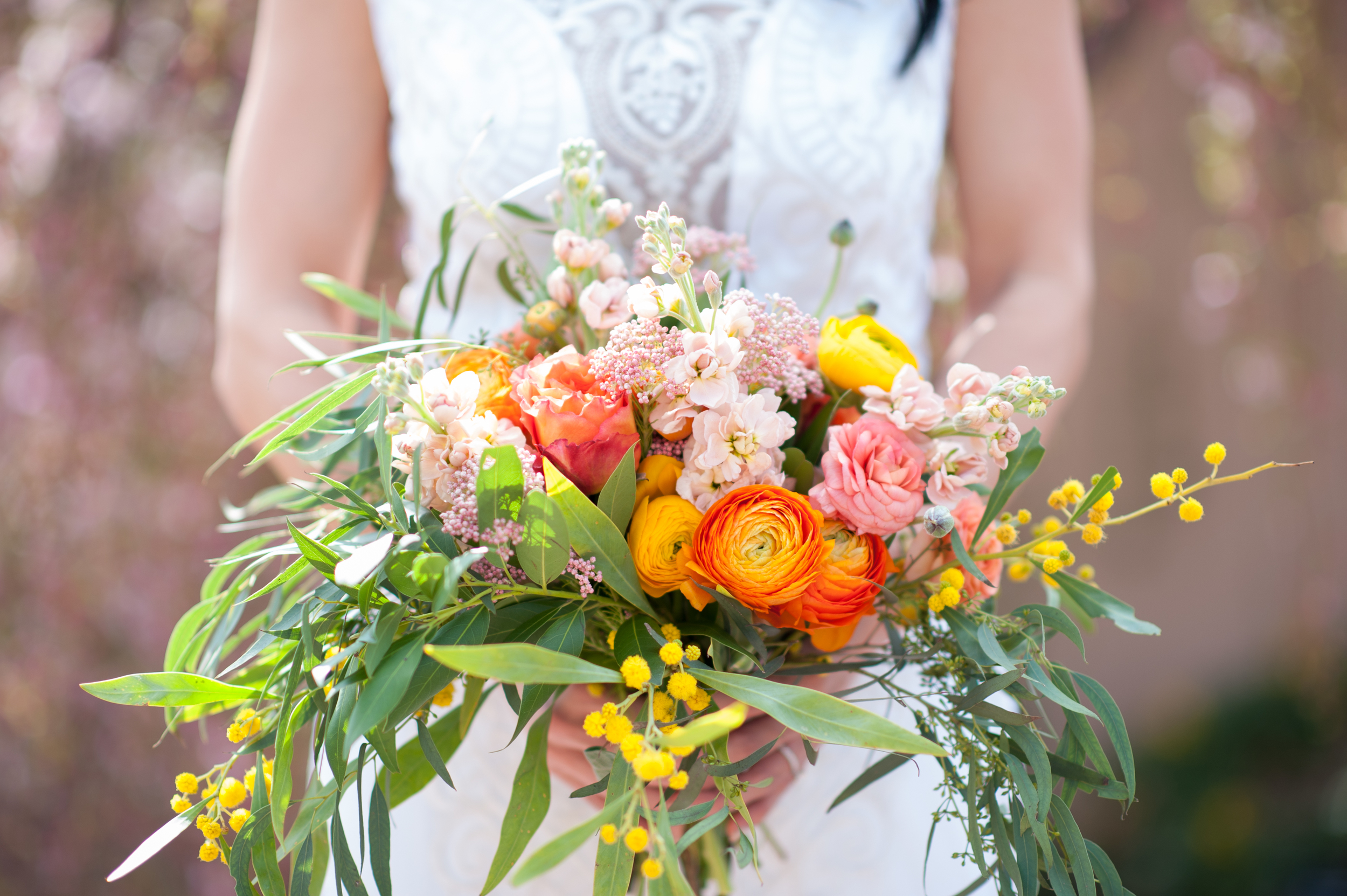  Spring inspired shoot at Botanic Gardens Denver | "Vanderbilt" from Claire Pettibone available at Little White Dress Bridal Shop |&nbsp; Colby Elizabeth Photography  