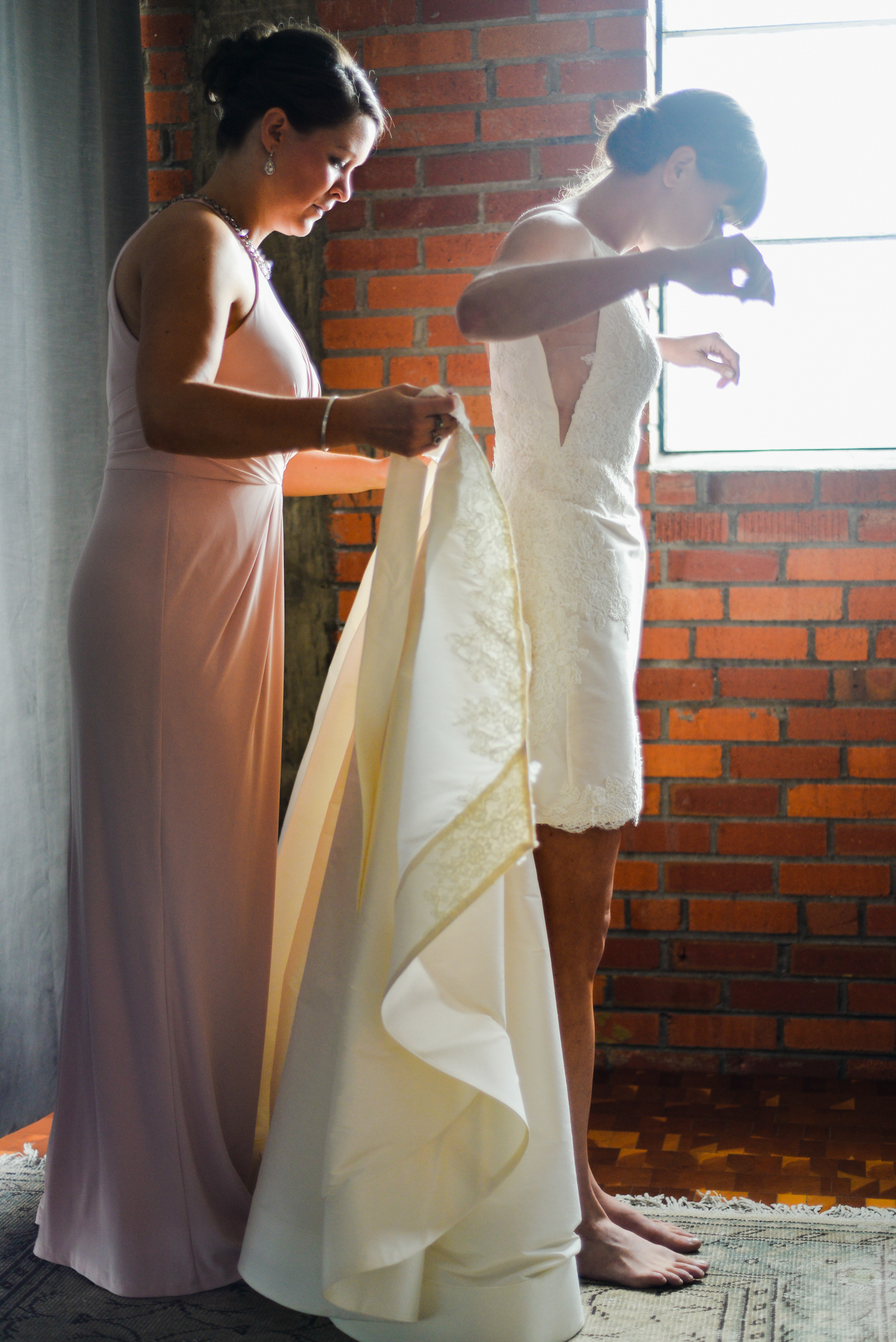  Cara + Evan | Anne Barge "Jenny" available at Little White Dress Bridal shop in Denver |  Elevate Photography  