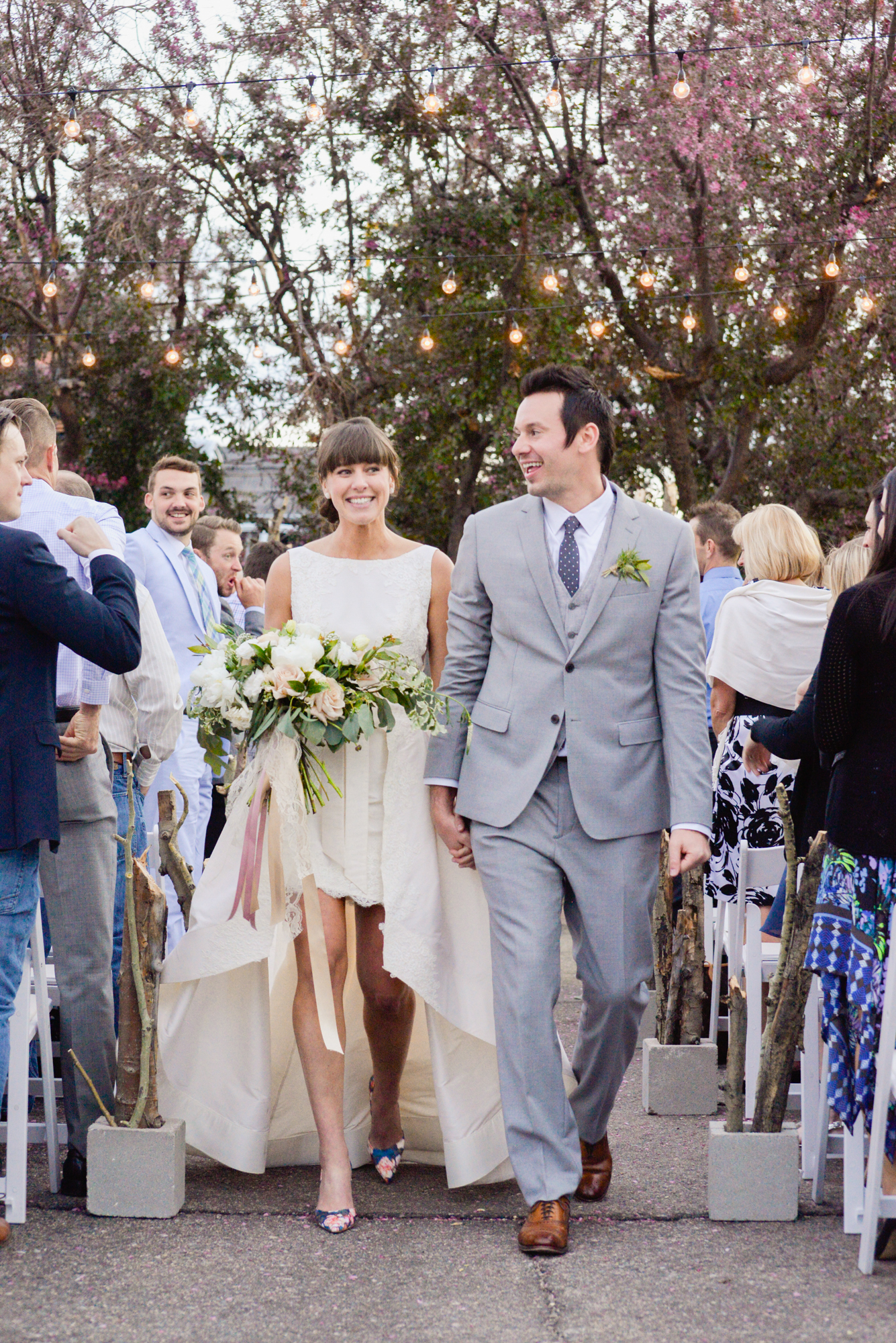 Cara + Evan | Anne Barge "Jenny" available at Little White Dress Bridal shop in Denver | Elevate Photography