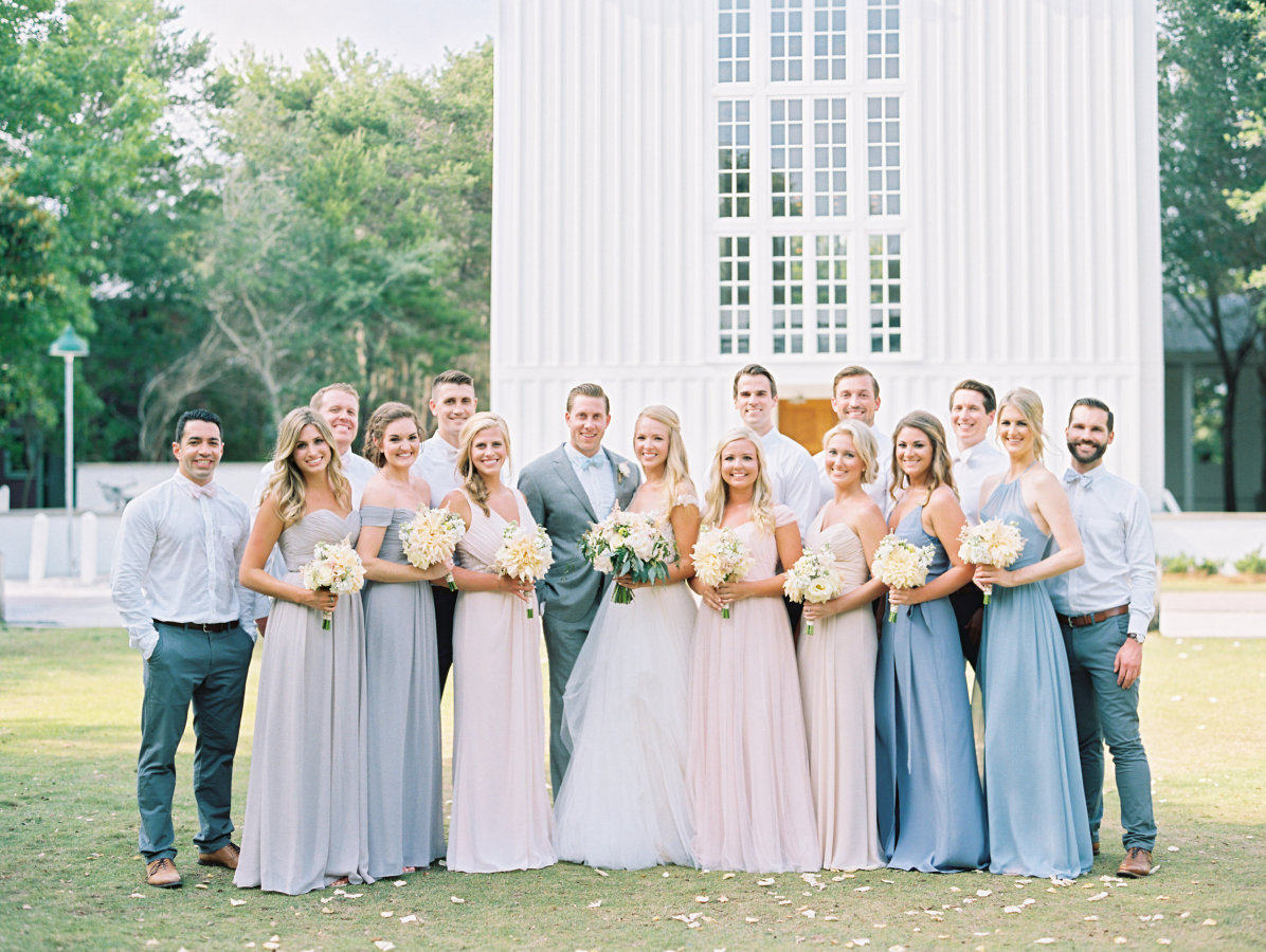 Elle + Adam | Reem Acra custom gown from Little White Dress Bridal Shop in Denver | Lauren Kinsey Photography