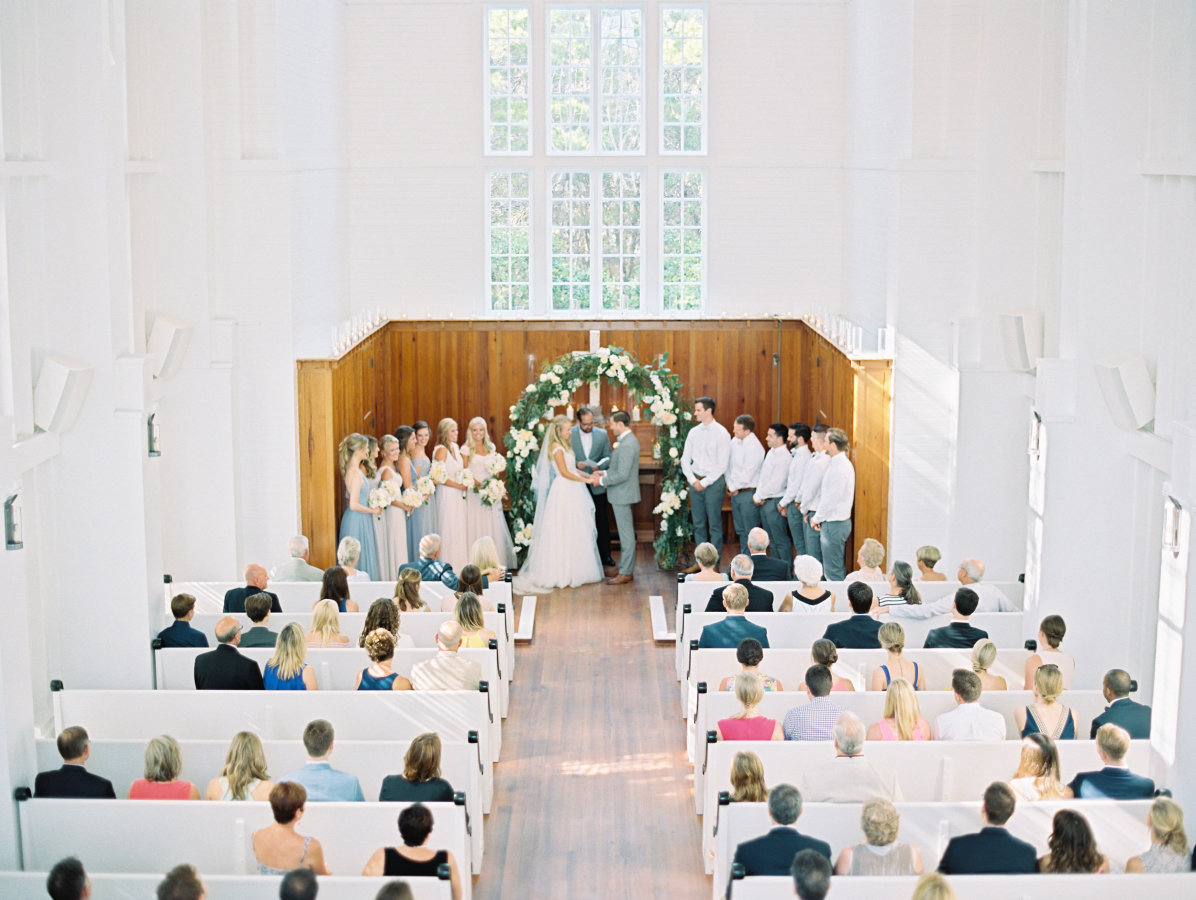 Elle + Adam | Reem Acra custom gown from Little White Dress Bridal Shop in Denver | Lauren Kinsey Photography