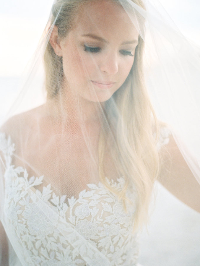 Elle + Adam | Reem Acra custom gown from Little White Dress Bridal Shop in Denver | Lauren Kinsey Photography