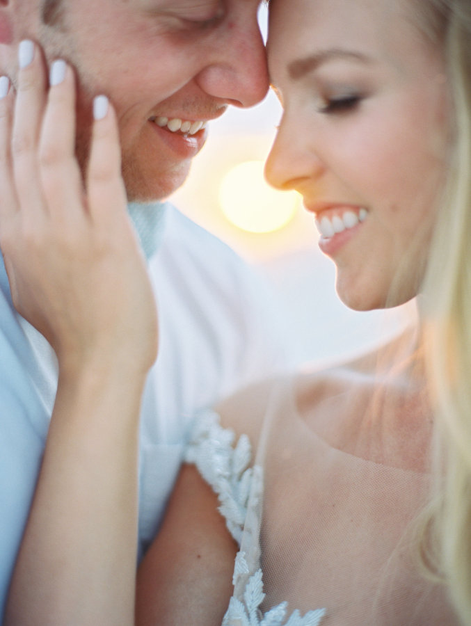 Elle + Adam | Reem Acra custom gown from Little White Dress Bridal Shop in Denver | Lauren Kinsey Photography