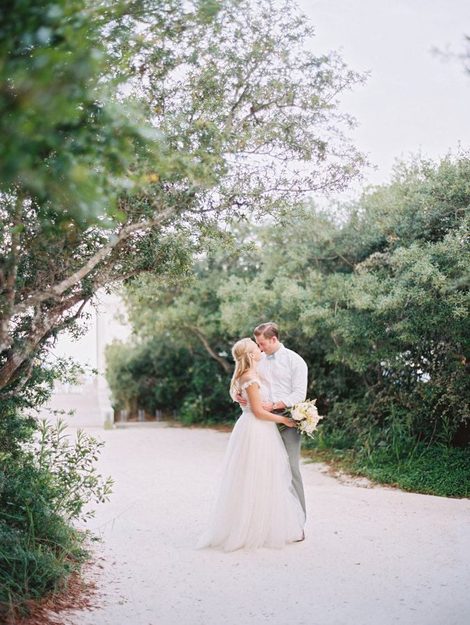 Elle + Adam | Reem Acra custom gown from Little White Dress Bridal Shop in Denver | Lauren Kinsey Photography