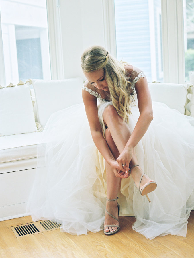  Elle + Adam | Reem Acra custom gown from Little White Dress Bridal Shop in Denver | Lauren Kinsey Photography 