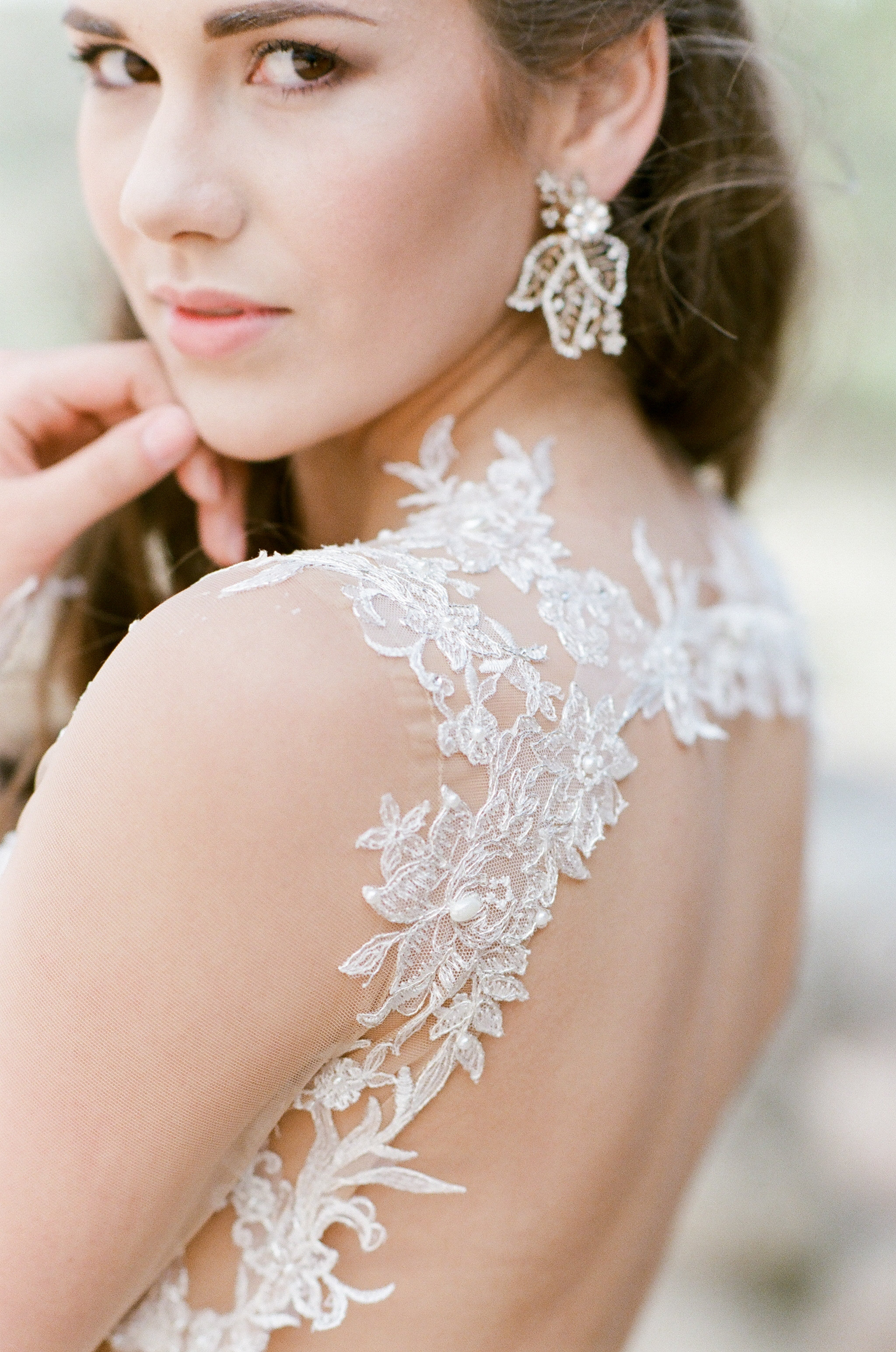 Cherokee Castle shoot | Galia Lahav "Gwen" | Marchesa jewelry and shoes | all available at LIttle White Dress Bridal Shop in Denver | Tamara Gruner Photography