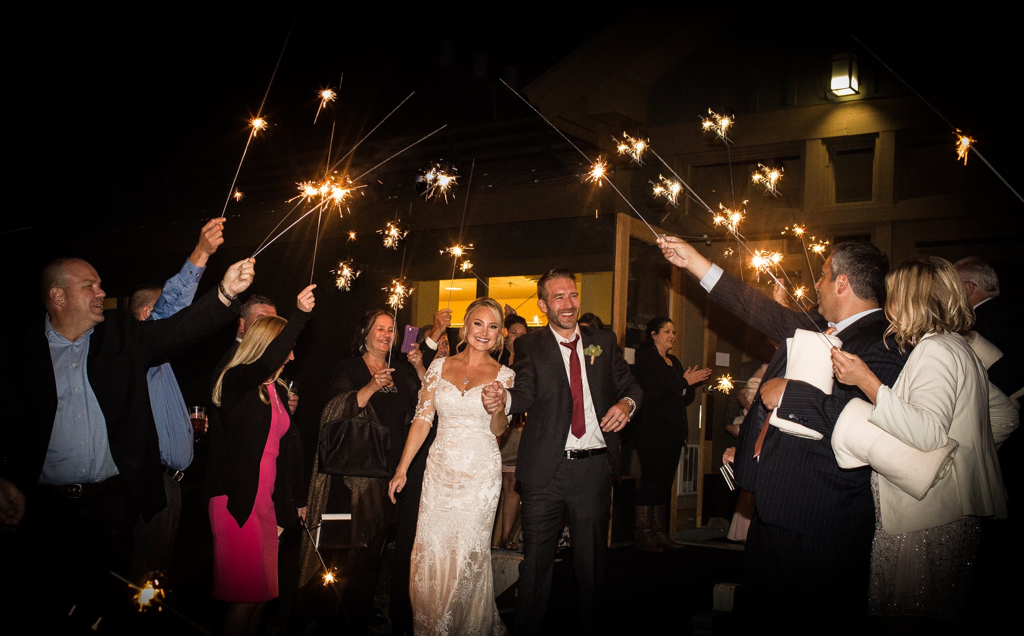 Ashleigh + Rick | Matthew Christopher "Kingsley" gown | Love Veils custom veil | Twigs & Honey headpiece | Caroline Colvin Photography