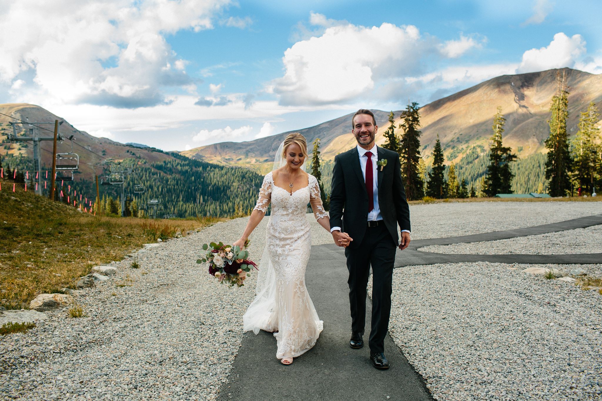 Ashleigh + Rick | Matthew Christopher "Kingsley" gown | Love Veils custom veil | Twigs & Honey headpiece | Caroline Colvin Photography