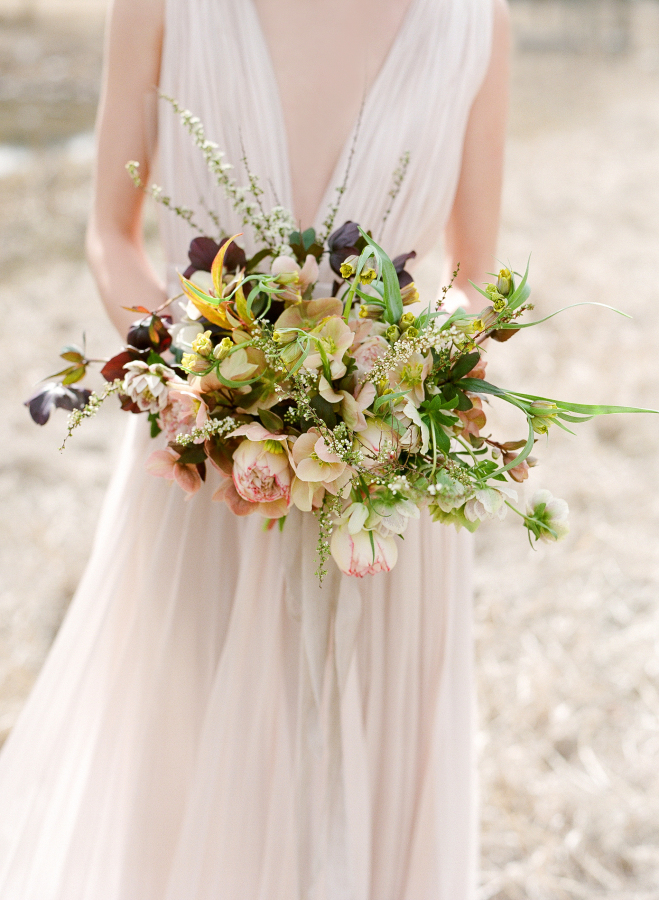 Laurie Arons 2016 Wedding Planner Masterclass | "Aria" by J.Mendel from Little White Dress Bridal Shop in Denver | Jose Villa Photography