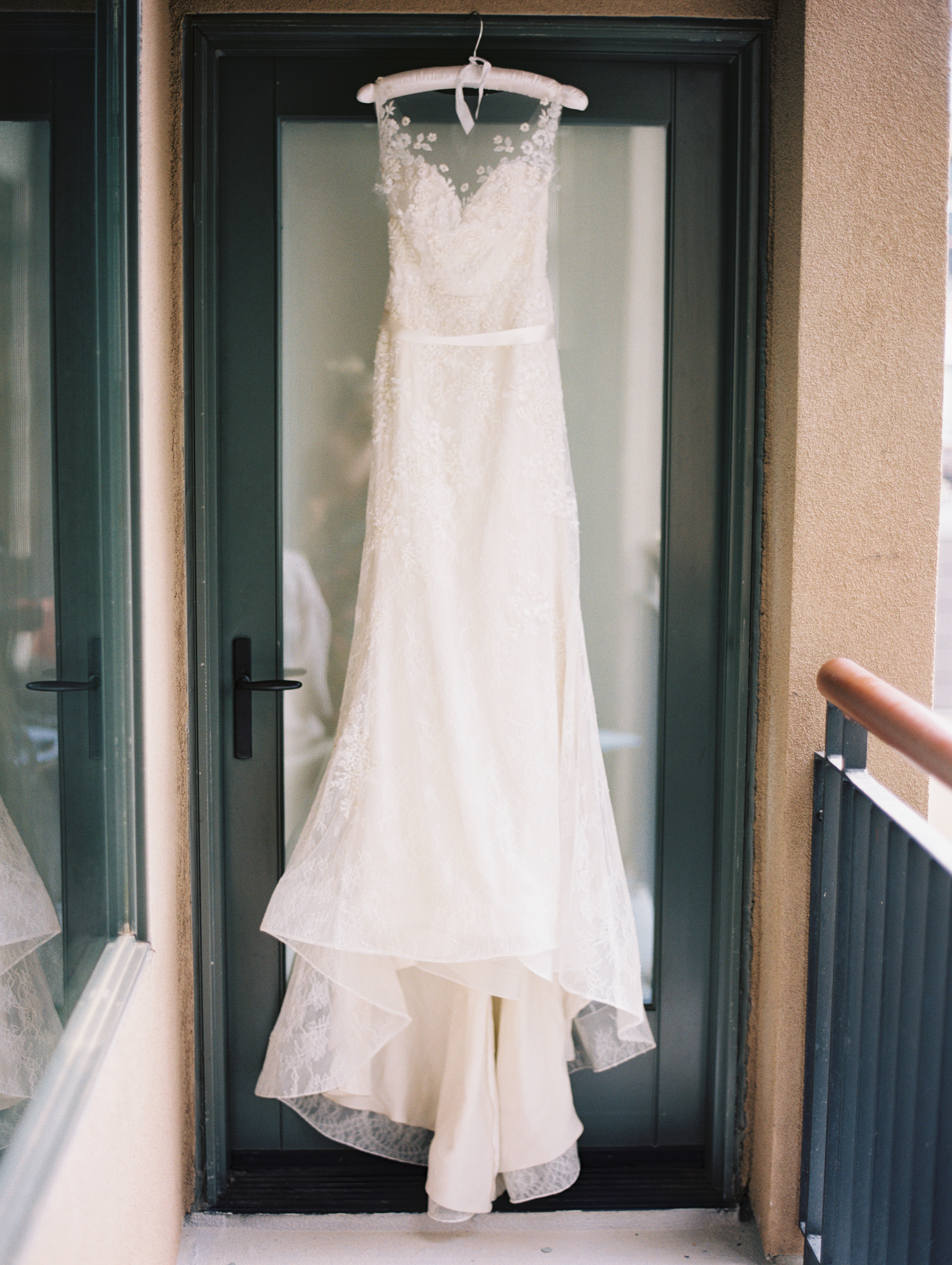  Leslie + Tyler | Liancarlo 6815 gown and Sassi Holford sash both from Little White Dress Bridal Shop in Denver |&nbsp; Cassidy Brooke Photography  