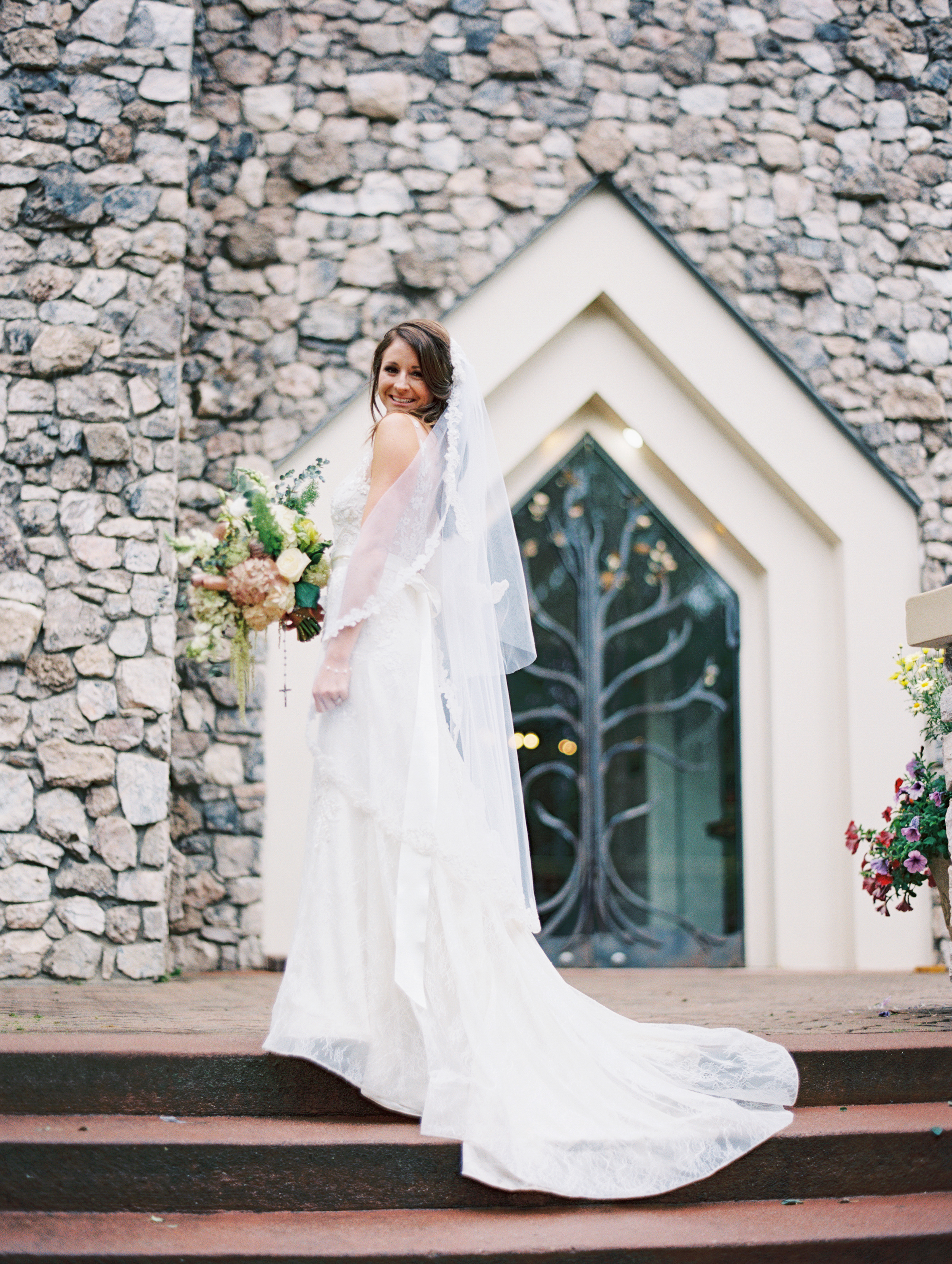  Leslie + Tyler | Liancarlo 6815 gown and Sassi Holford sash both from Little White Dress Bridal Shop in Denver |&nbsp; Cassidy Brooke Photography  