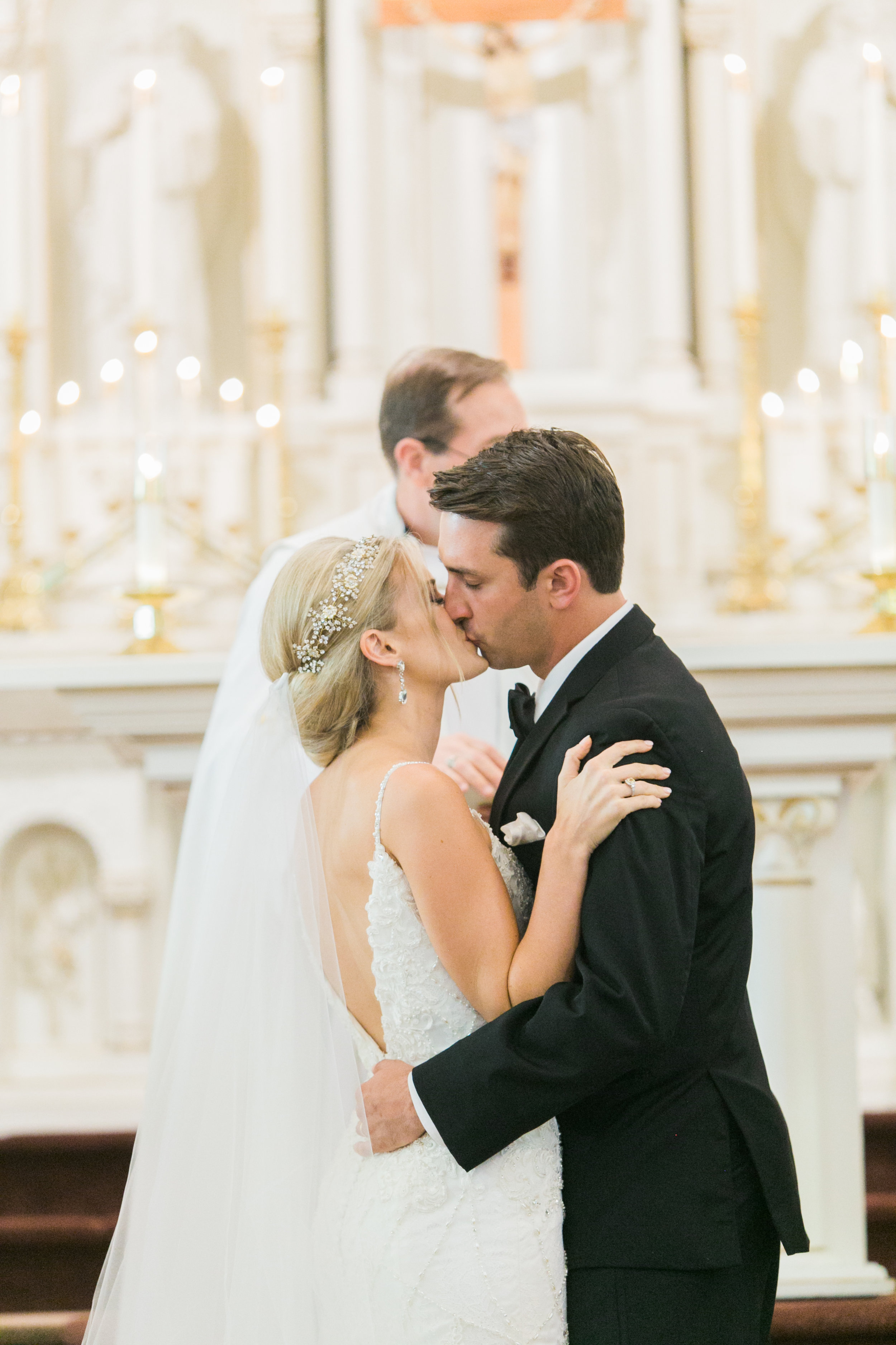  Bride Ellen | gown by Justin Alexander #9819 | headpiece by Twigs and Honey | veil by Love Veils and Accessories | all available at Little White Dress Bridal Shop in Denver | Cassidy Brooke Photography 