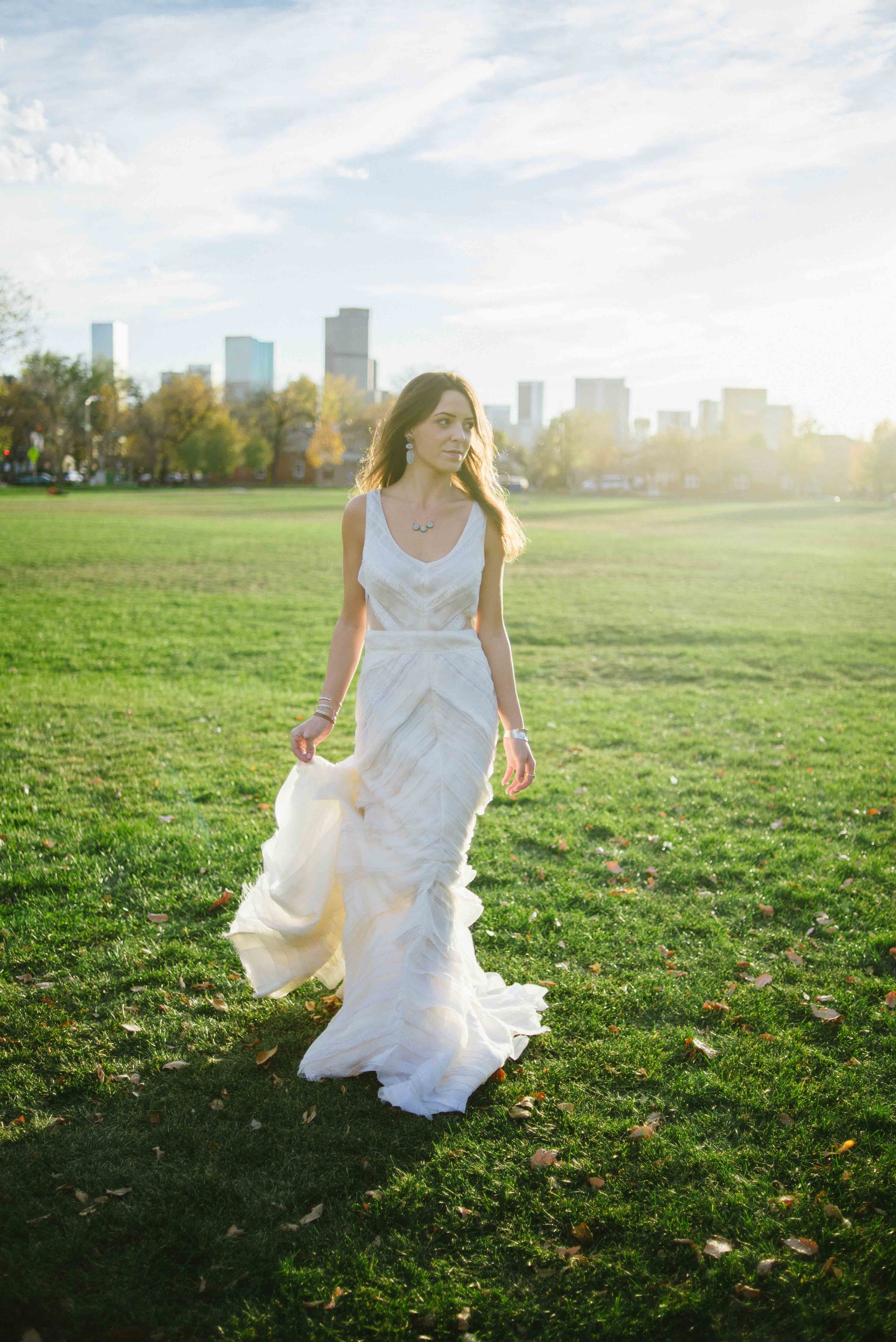  Fall Wedding Inspiration | J. Mendel "Zoe" | available at Little White Dress Bridal Shop in Denver | Photography: Kelly Leggett 