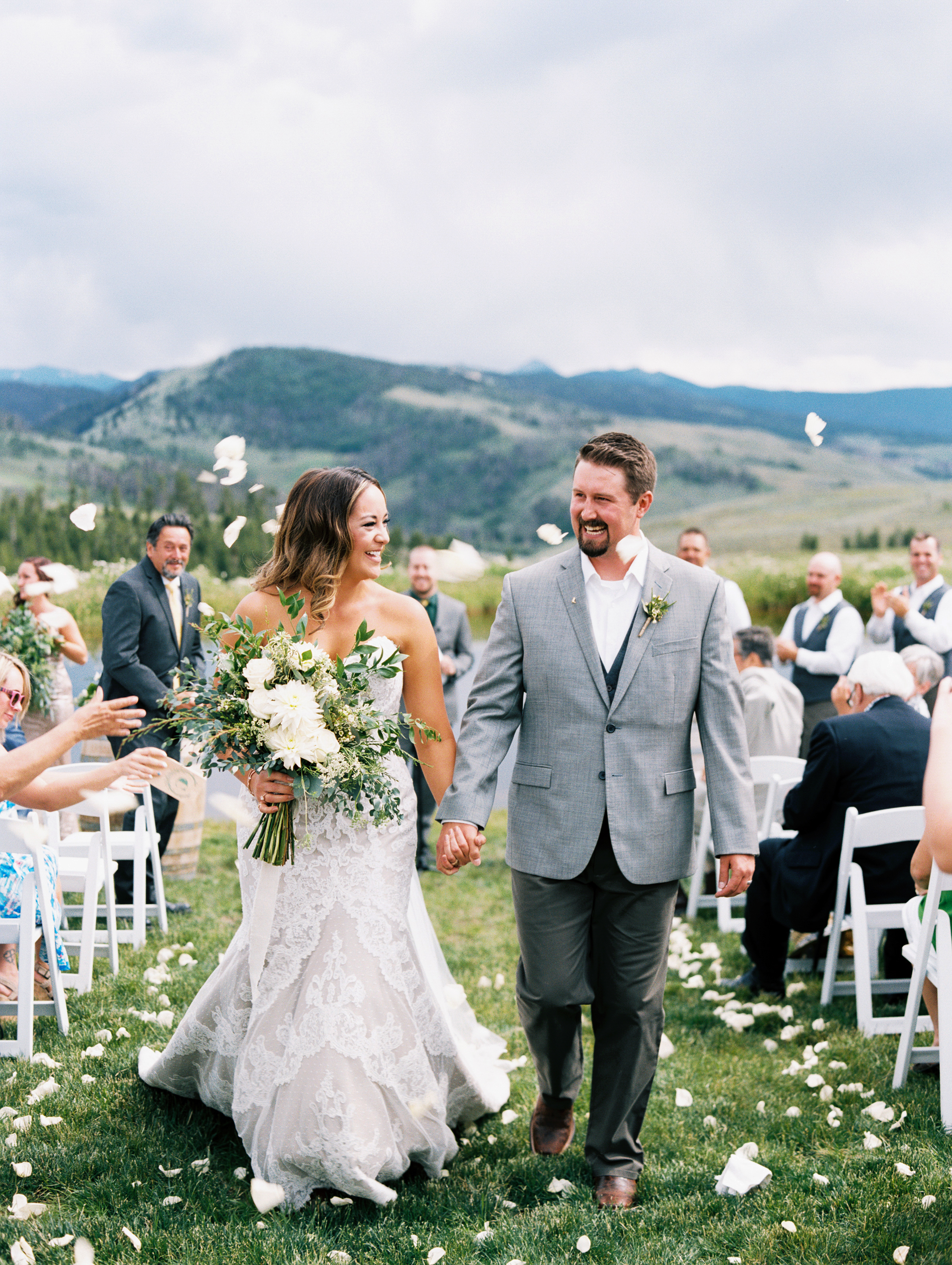  Valerie + Tim | Strawberry Creek Ranch wedding | Matthew Christopher Emma gown from Little White Dress | Cassidy Brooke Photography 