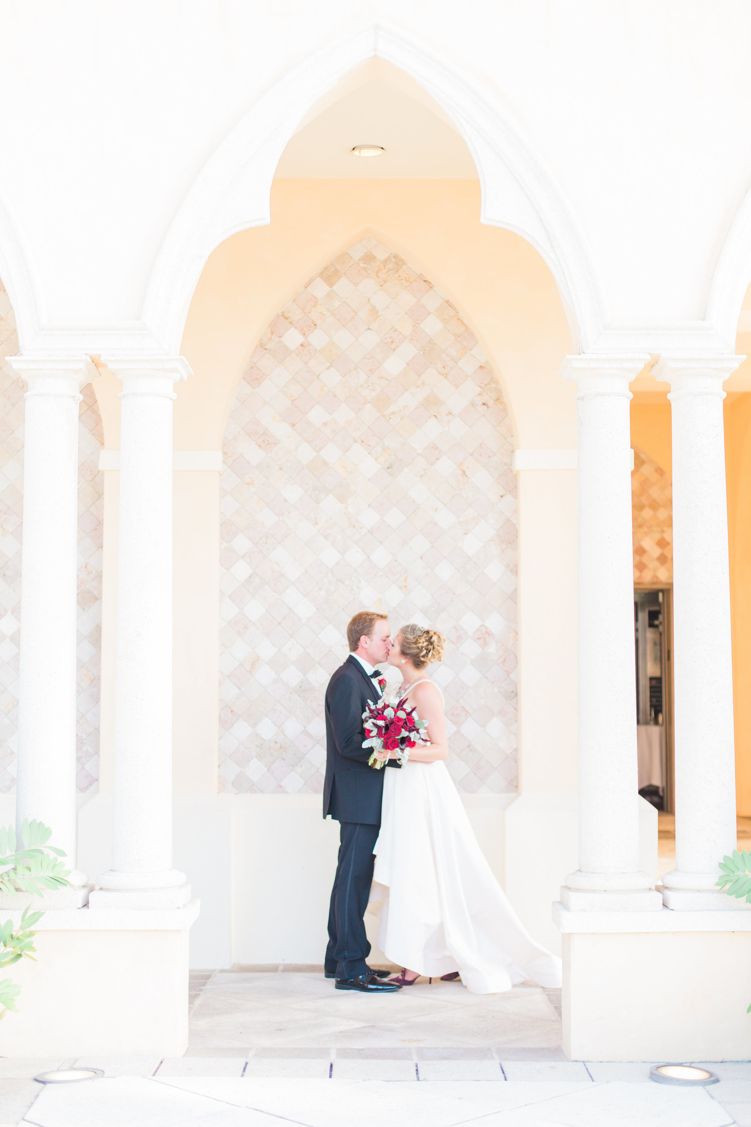 Anne Barge Ryland gown from Little White Dress in Denver | Boca Raton, Florida wedding at The Addison | Thompson Photography Group