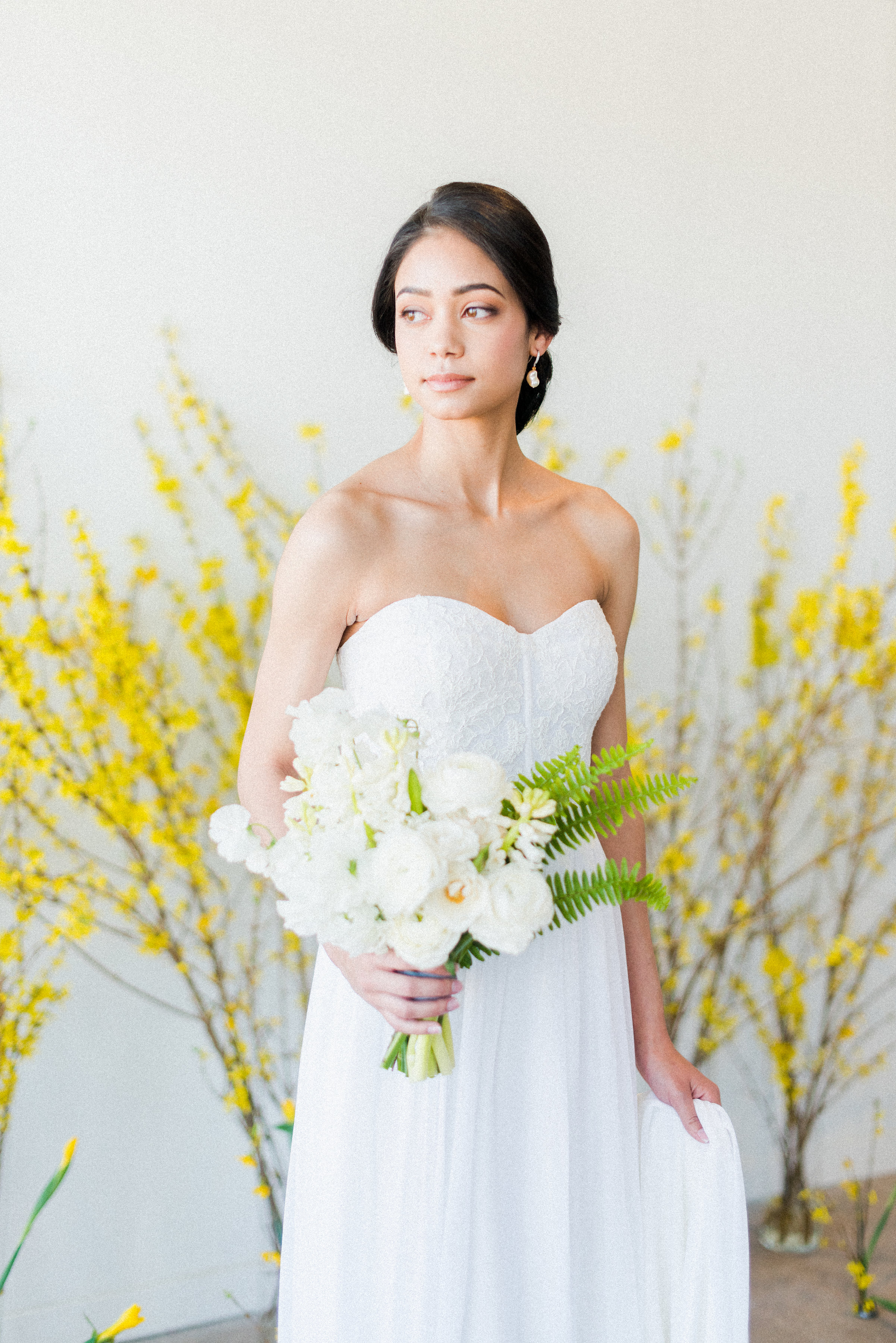  Anne Barge "Lily" wedding dress | Spring Bridal Inspiration from Little White Dress Bridal Shop in Denver, Colorado | Decorus Photography 