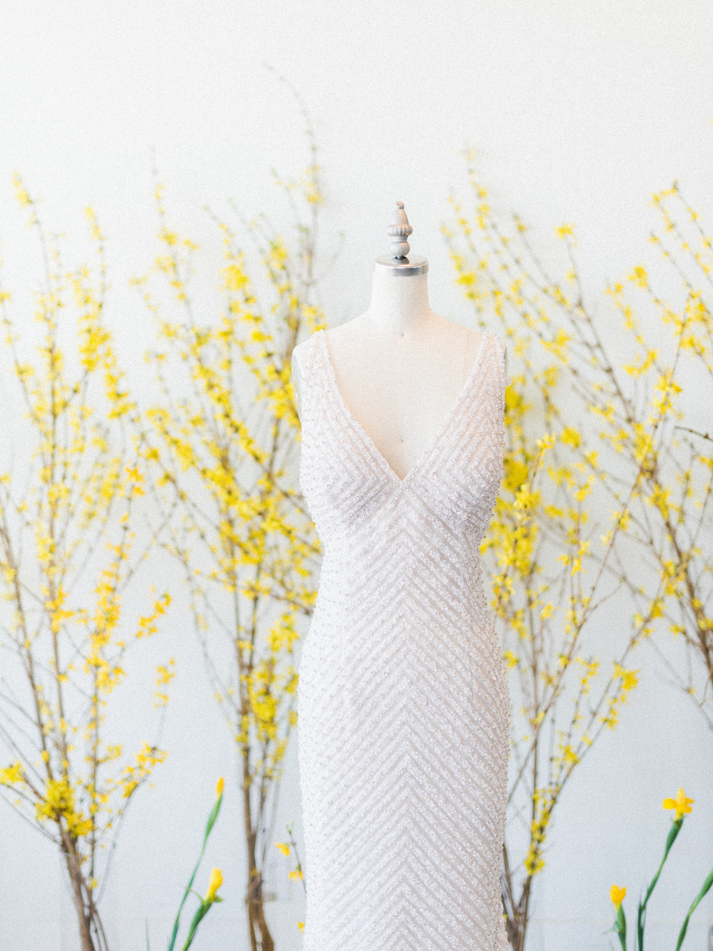  Naeem Khan "Sunset" wedding dress | Spring Bridal Inspiration from Little White Dress Bridal Shop in Denver, Colorado | Decorus Photography 