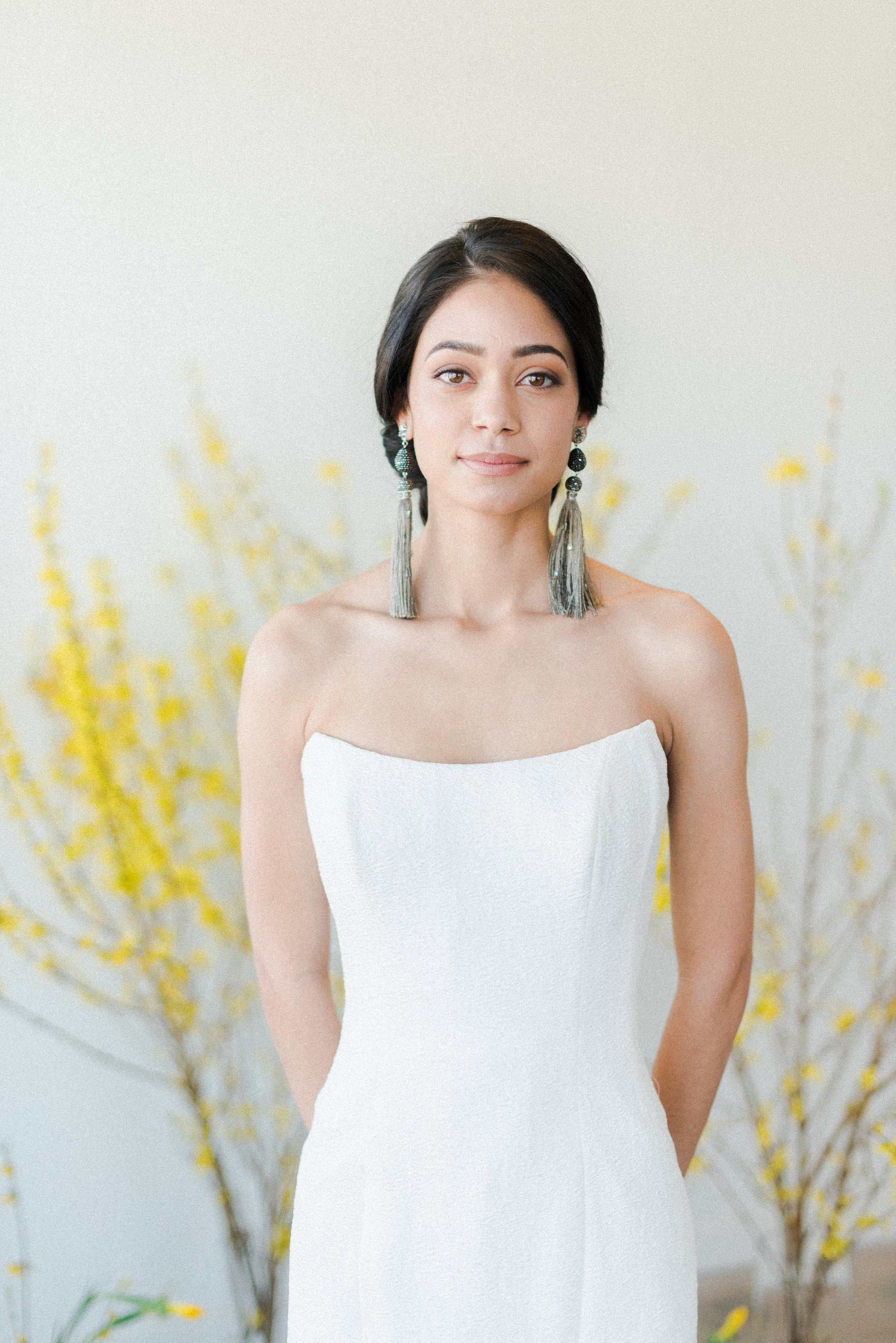 Sassi Holford "Astrid"&nbsp;wedding dress | Spring Bridal Inspiration from Little White Dress Bridal Shop in Denver, Colorado | Decorus Photography 