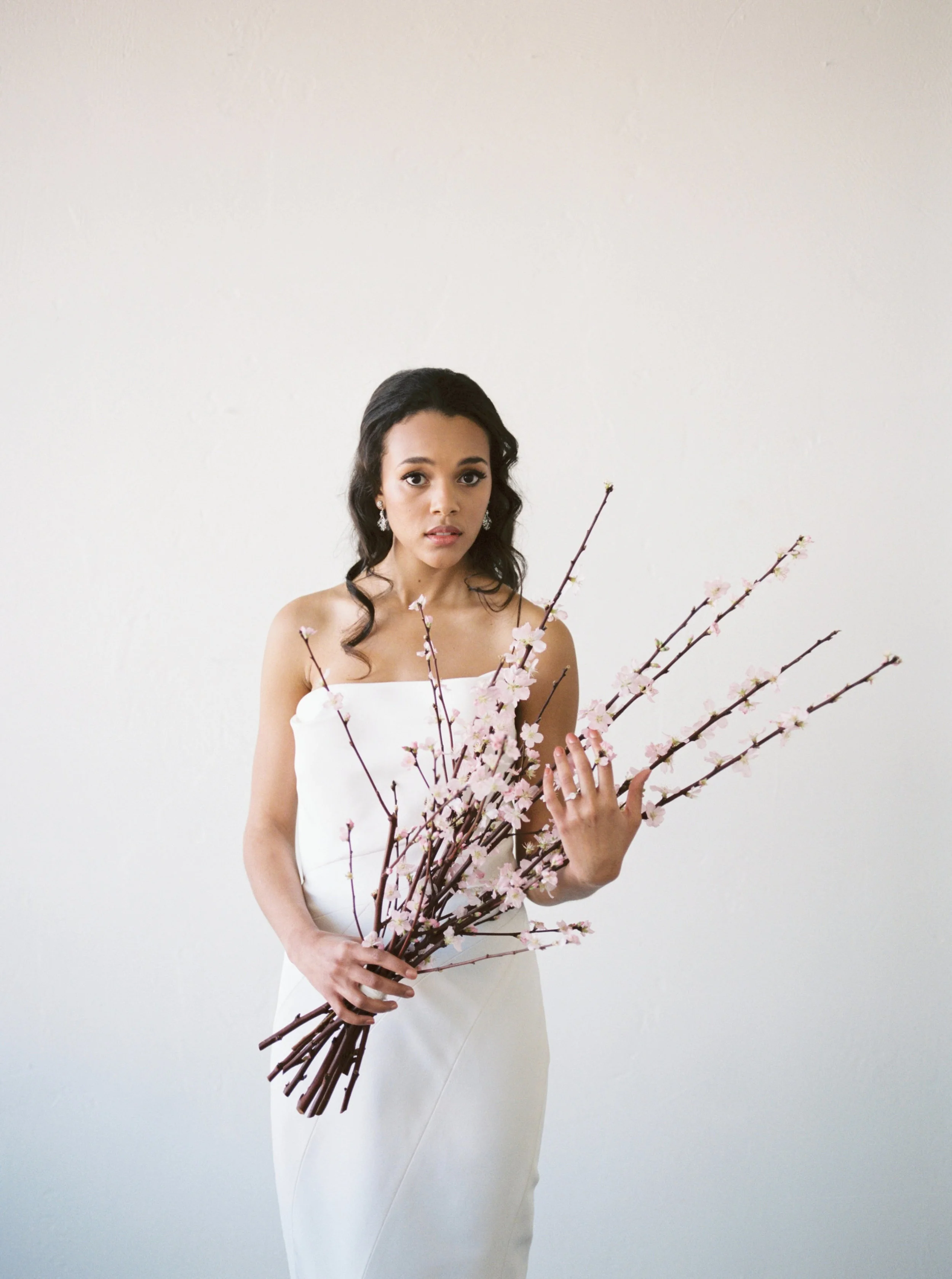 J. Mendel "Madeleine" wedding dress | Spring Bridal Inspiration from Little White Dress Bridal Shop in Denver, Colorado | Decorus Photography