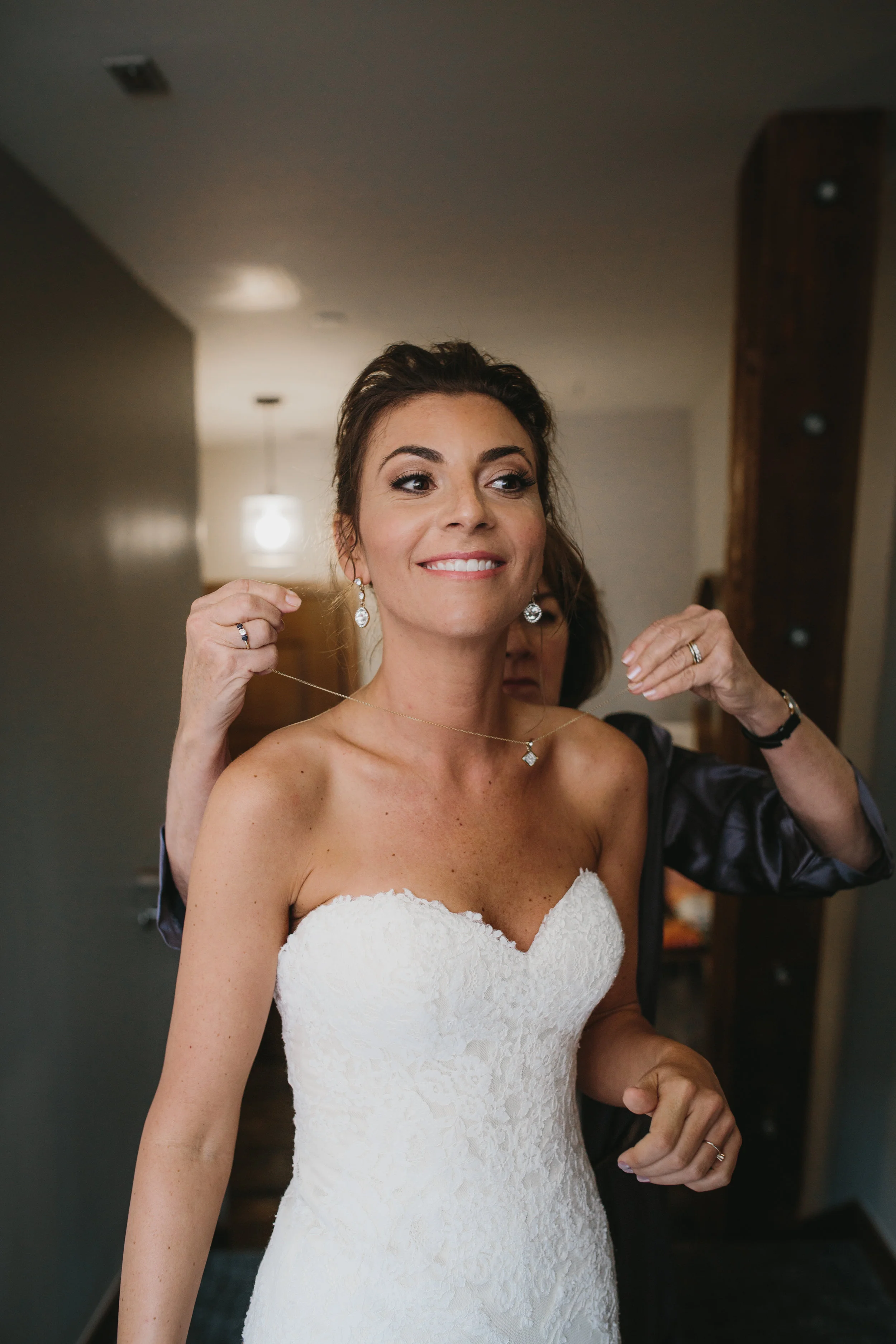 Emily + Jovan | Denver Union Station Wedding | Matthew Christopher Cosette gown from Little White Dress Bridal Shop | Photo by We Are Matt + Jess