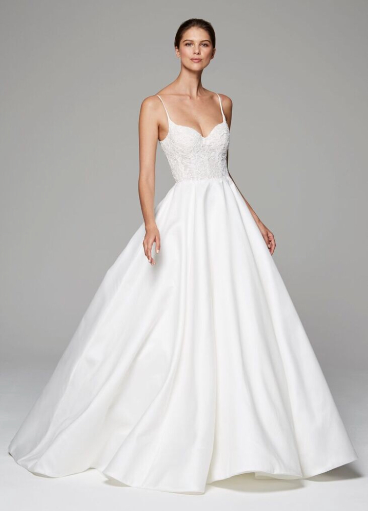 Premium Vector | Wedding dresses silhouettes