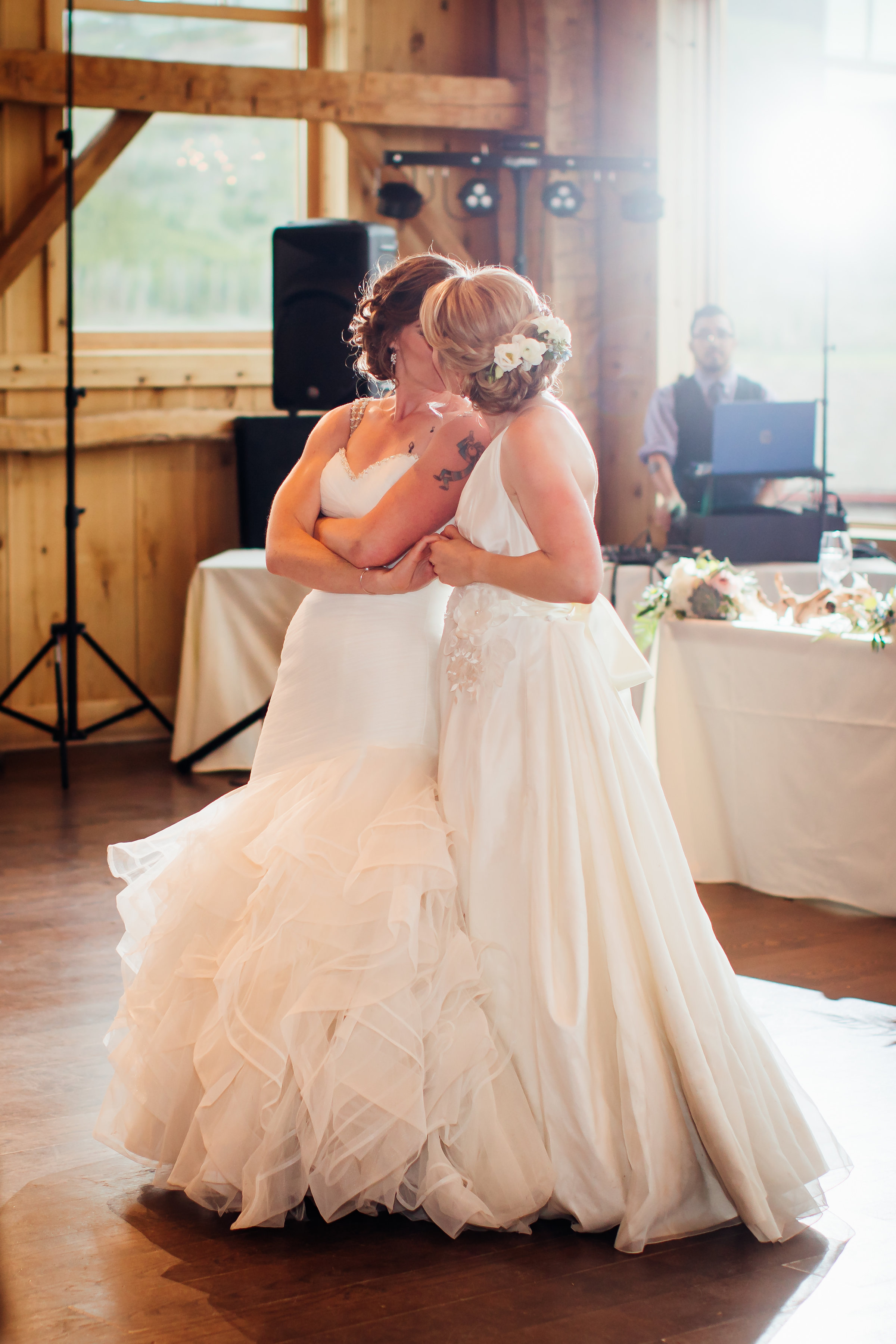 Devil's Thumb Ranch Wedding, LGBT Wedding, Denver Bridal Shop, Sassi Holford