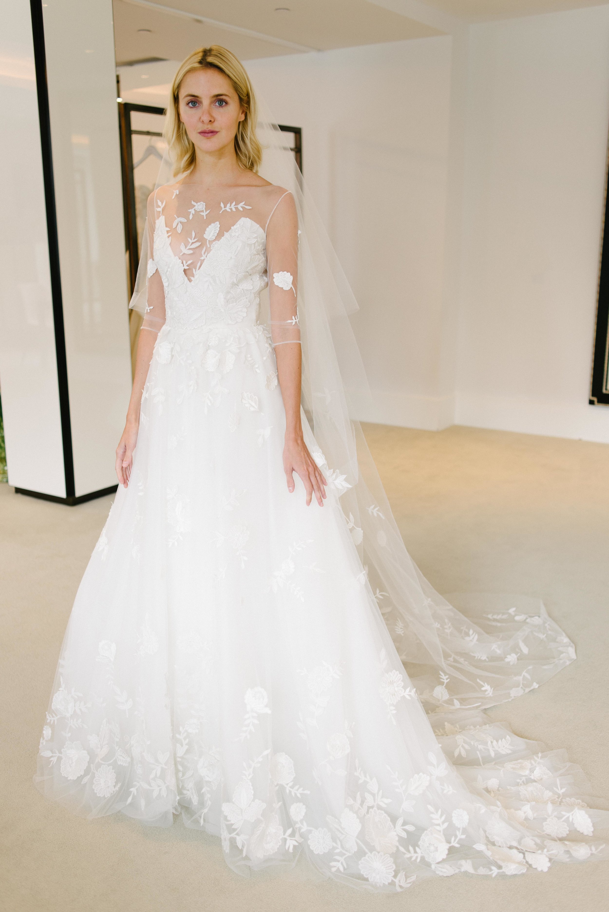 Carolina Herrera Collection 2019, Bridal Fashion Week, New York Bridal Market, New Carolina Herrera Collection, Little White Dress Bridal Shop, Denver CO Wedding Dresses