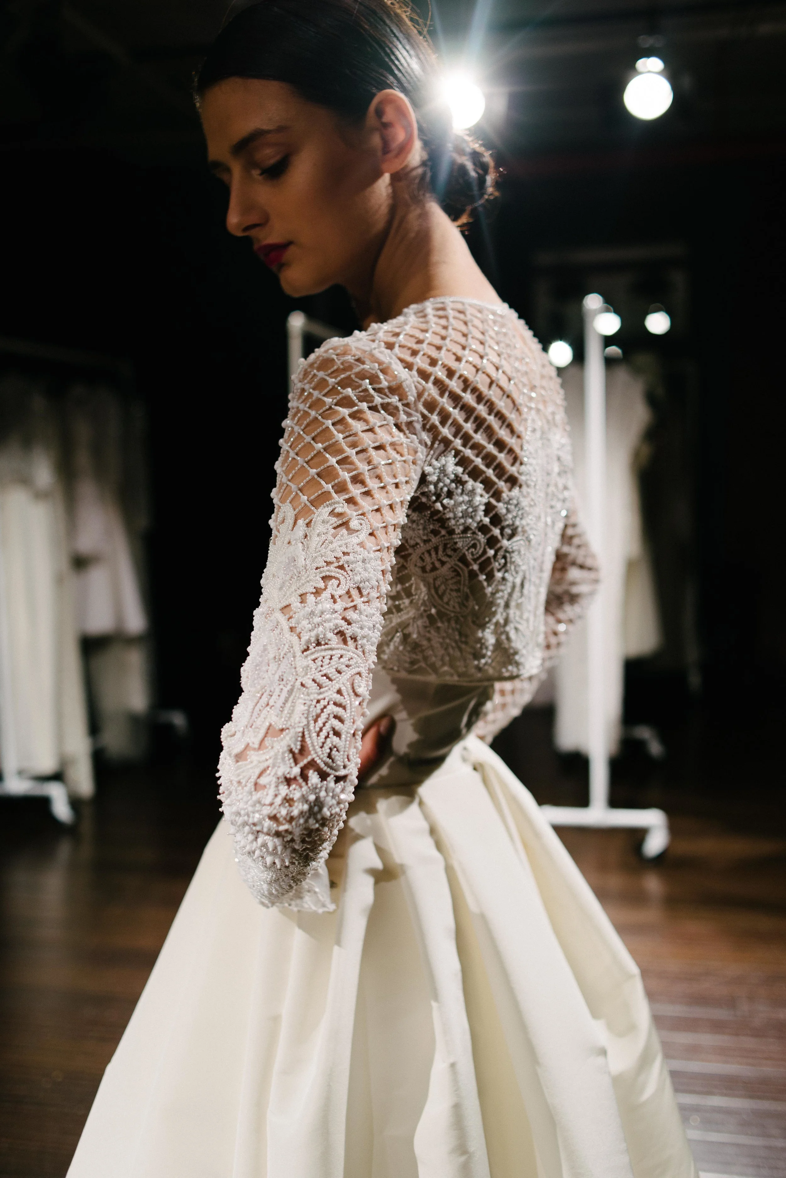 Naeem Khan Fall 2019, New York Bridal Market 2018, Bridal Market, Bridal Fashion Week, Denver CO Bridal Shop, Little White Dress Bridal Shop