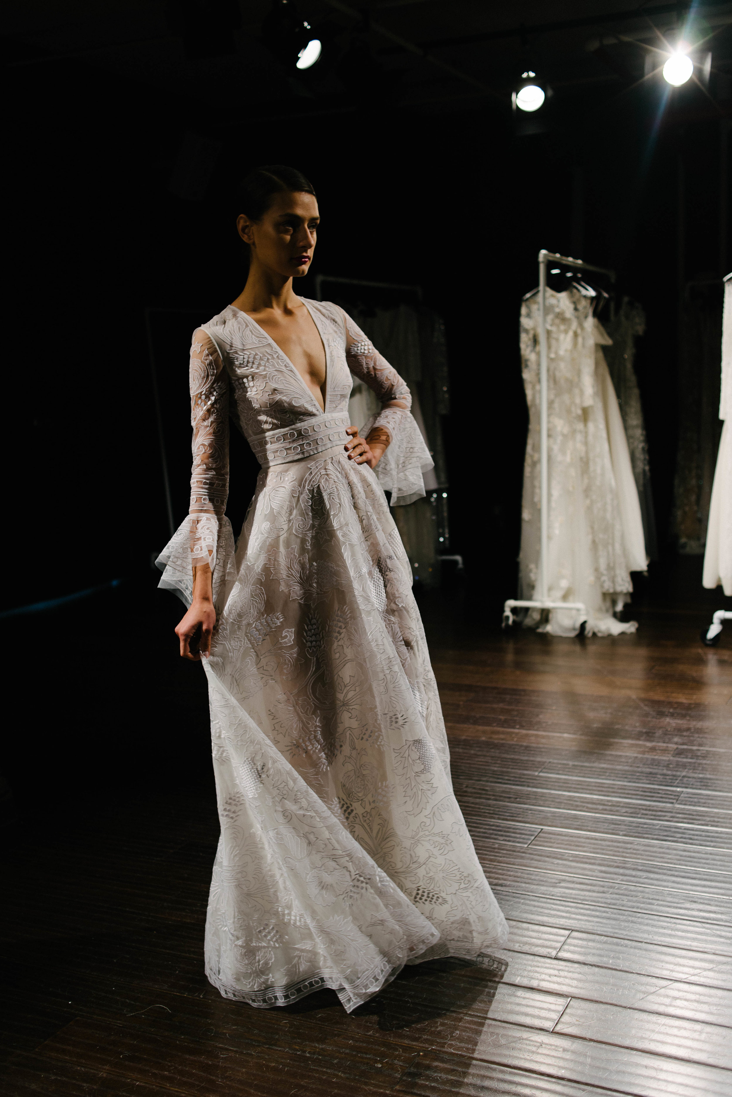 Naeem Khan Fall 2019, New York Bridal Market 2018, Bridal Market, Bridal Fashion Week, Denver CO Bridal Shop, Little White Dress Bridal Shop