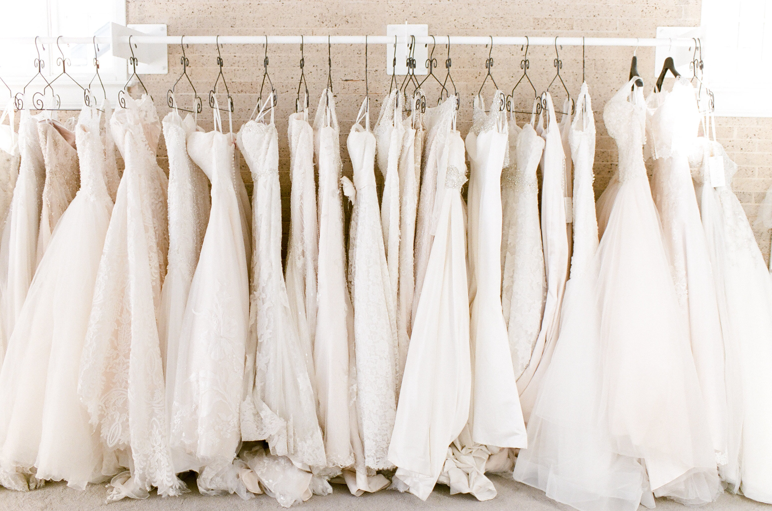 off the rack bridal gowns