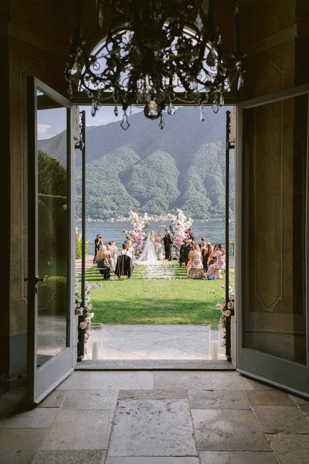 galia lahav dress italy wedding