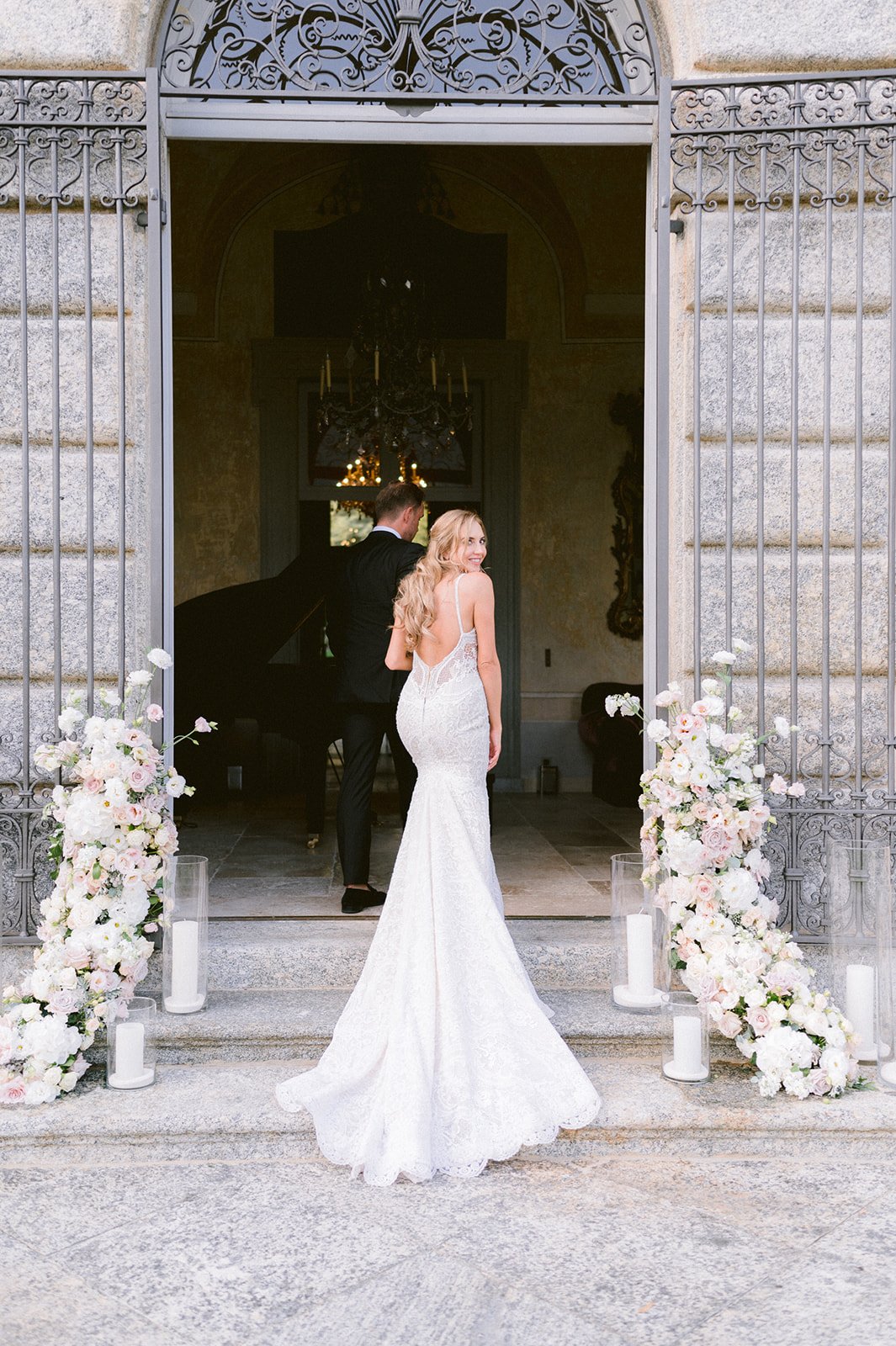 galia lahav dress italy wedding