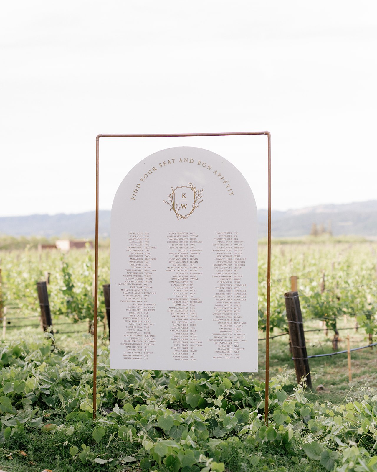  luxury napa valley wedding