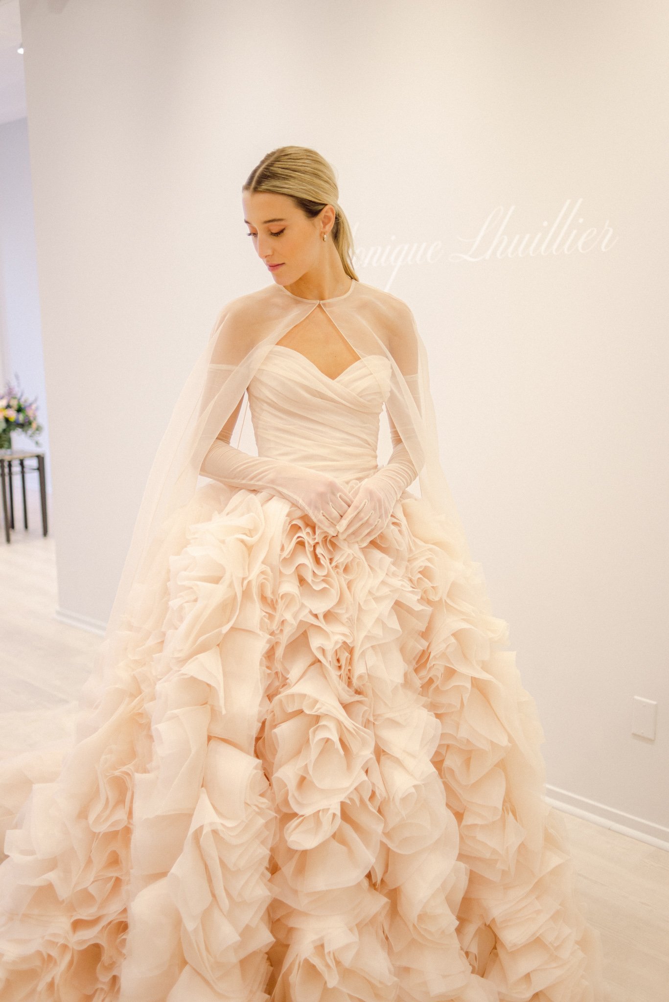 Monique Lhuillier "Charming" Gown