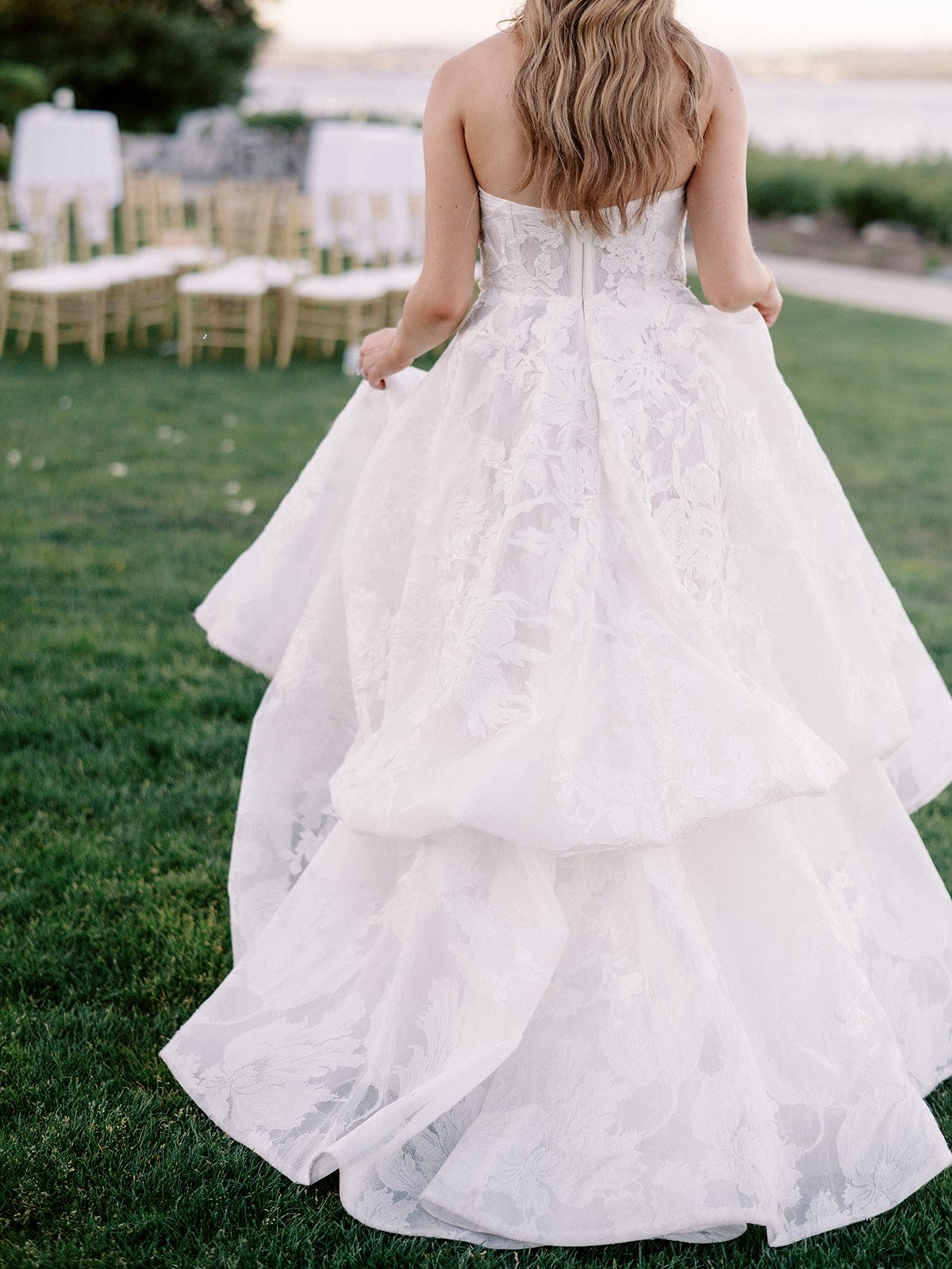 Anne Barge | Luxury Wedding Dress | Seattle Tennis Club Wedding — LWD