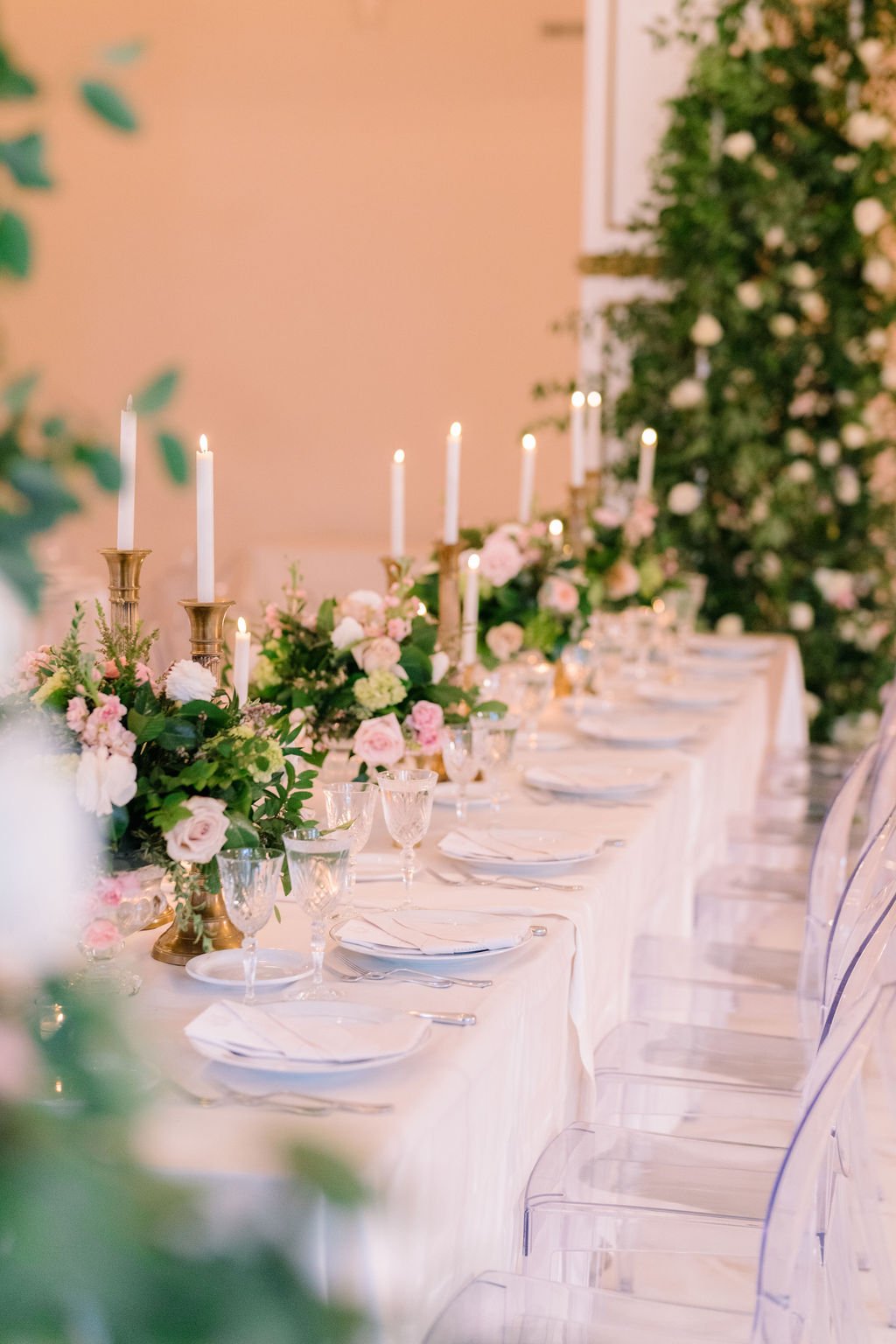  details seating wedding florals lush 