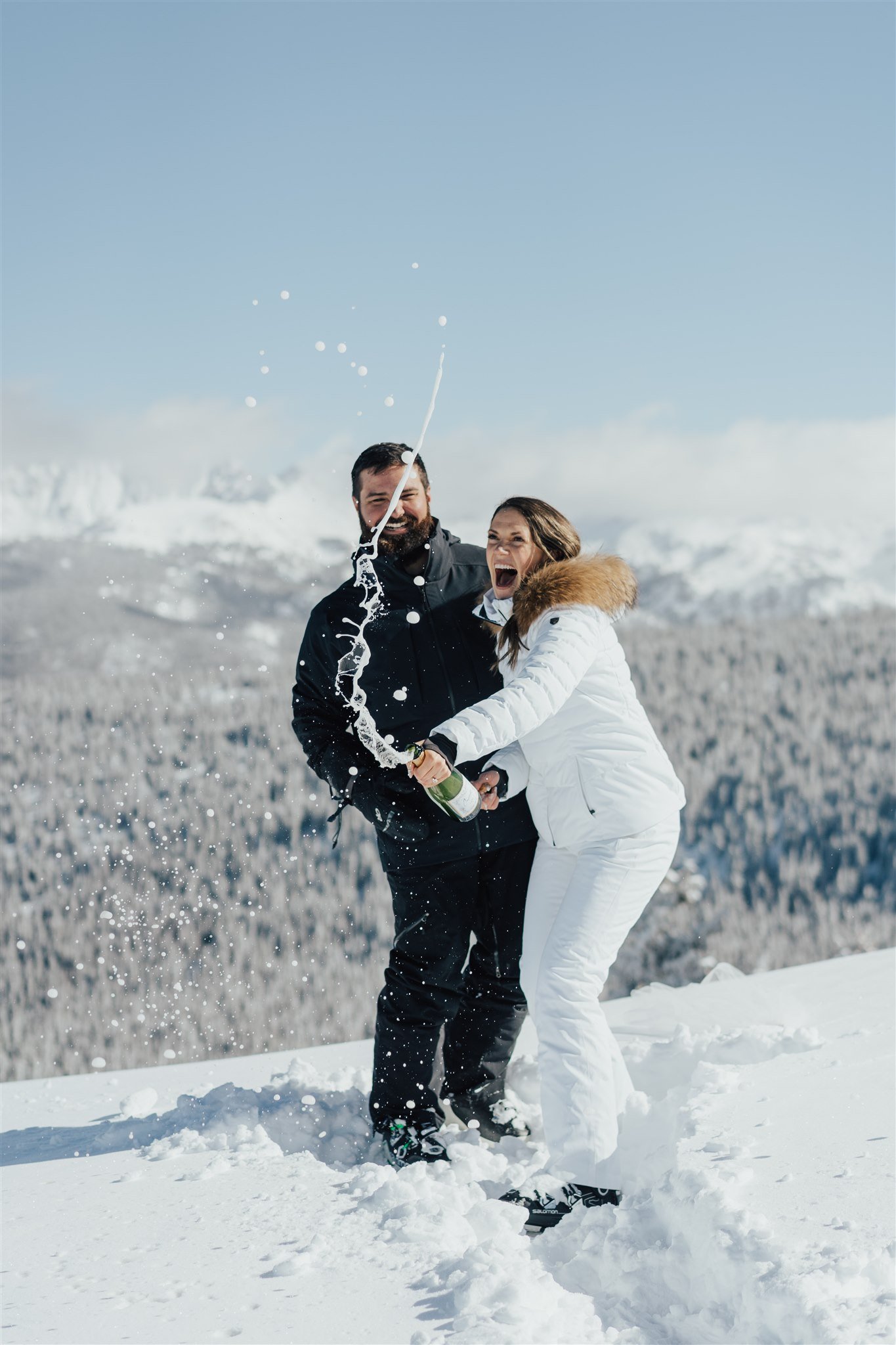  winter vail wedding ski Colorado  